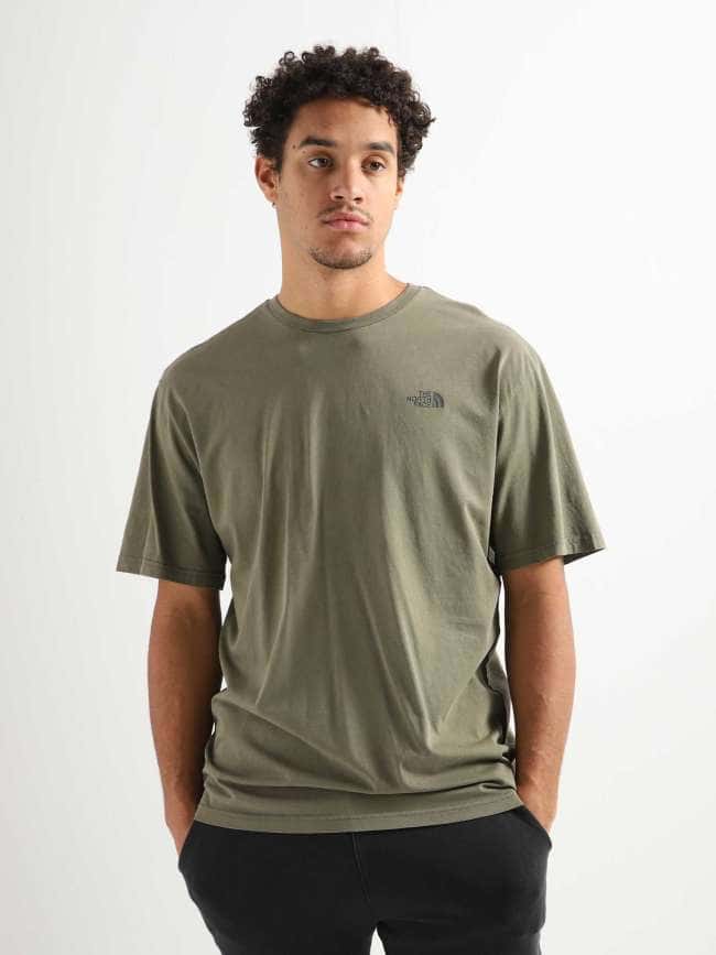 M Heritage Dye Pack Logowear T-Shirt New Taupe Green NF0A826Q21L1