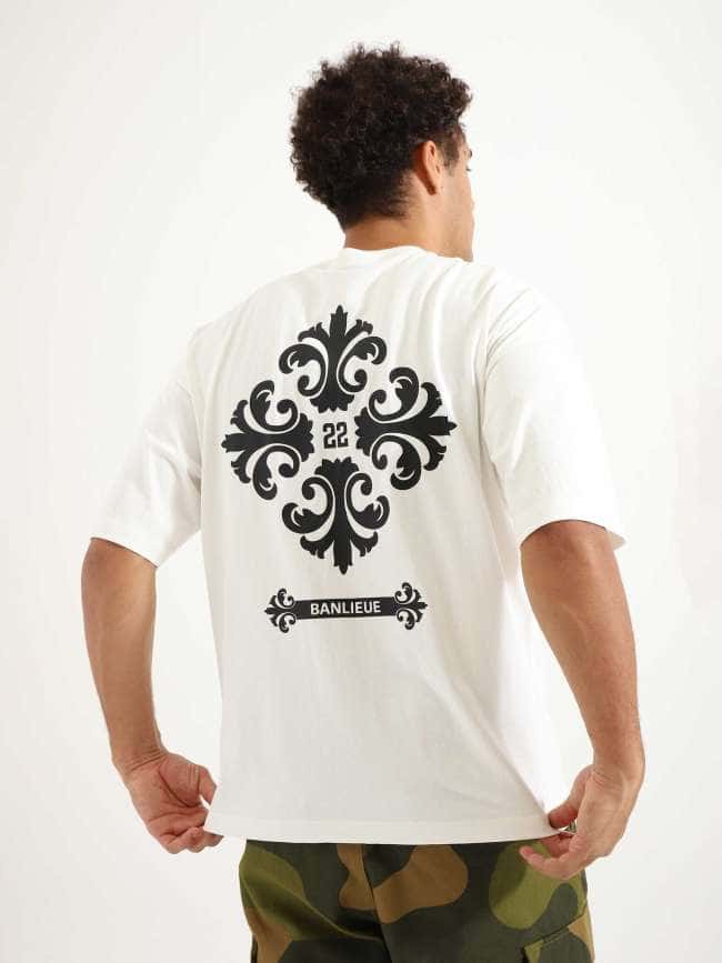 Fleur De Lis T-shirt White BNL-SS23-TS04-52