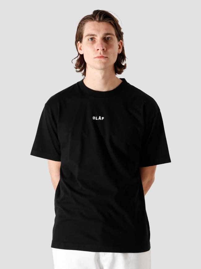 Olaf Block T-Shirt Black M990101