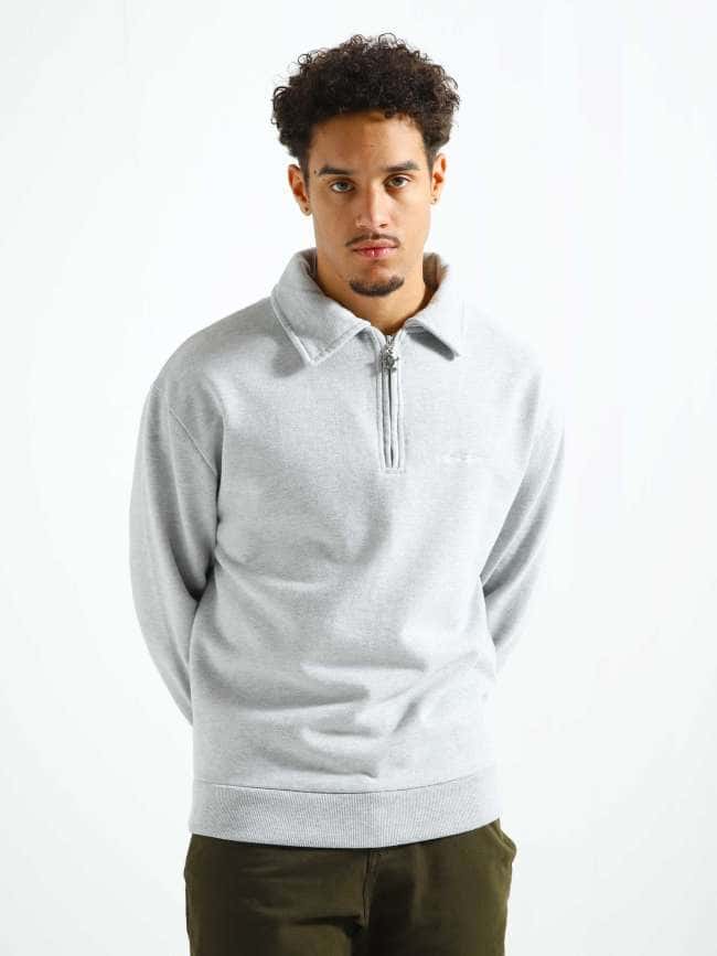 Polo Sweater Light Grey 552