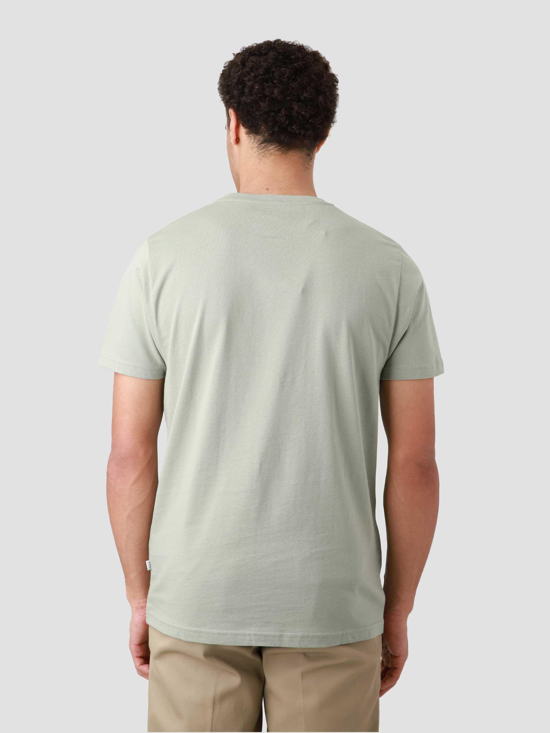QB03 Patch Logo T-shirt Celadon Green