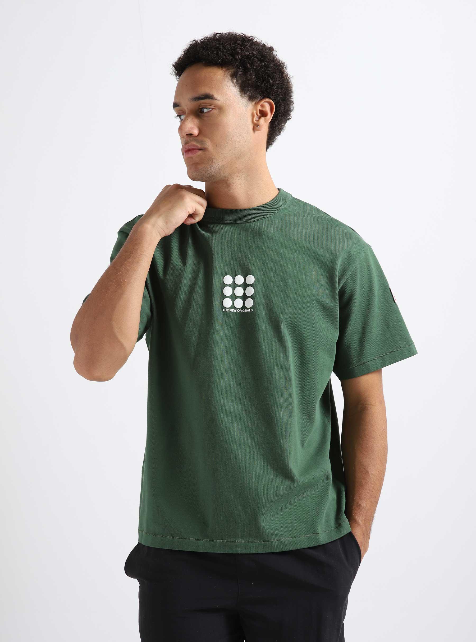 9-Dots T-shirt Greener Pastures 1009DTS23.712