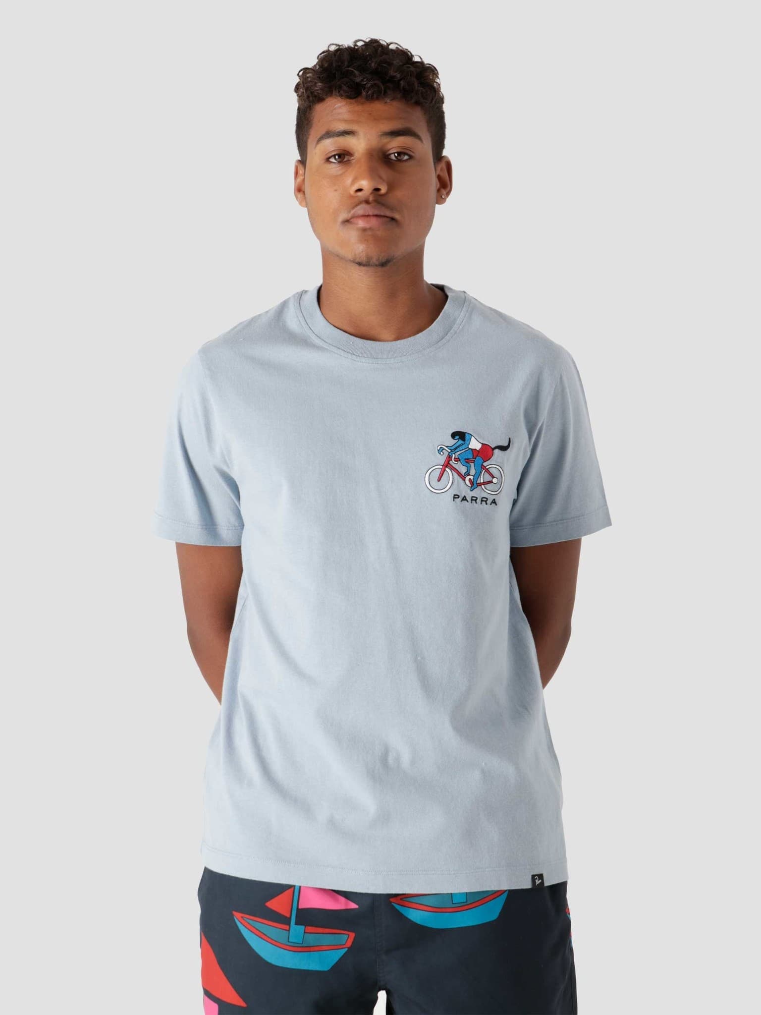 The Chase T-Shirt Dusty Blue 46115