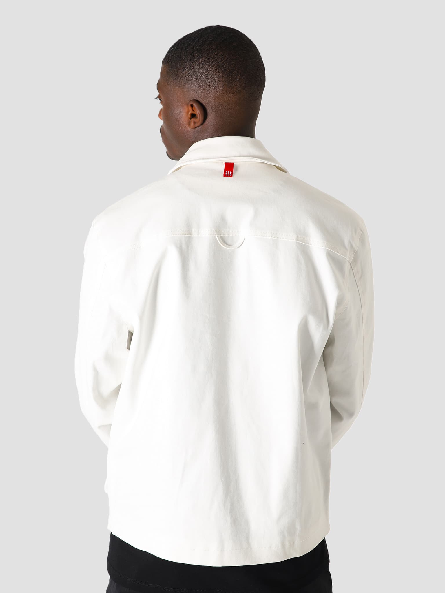Multipocket Jacket White Red
