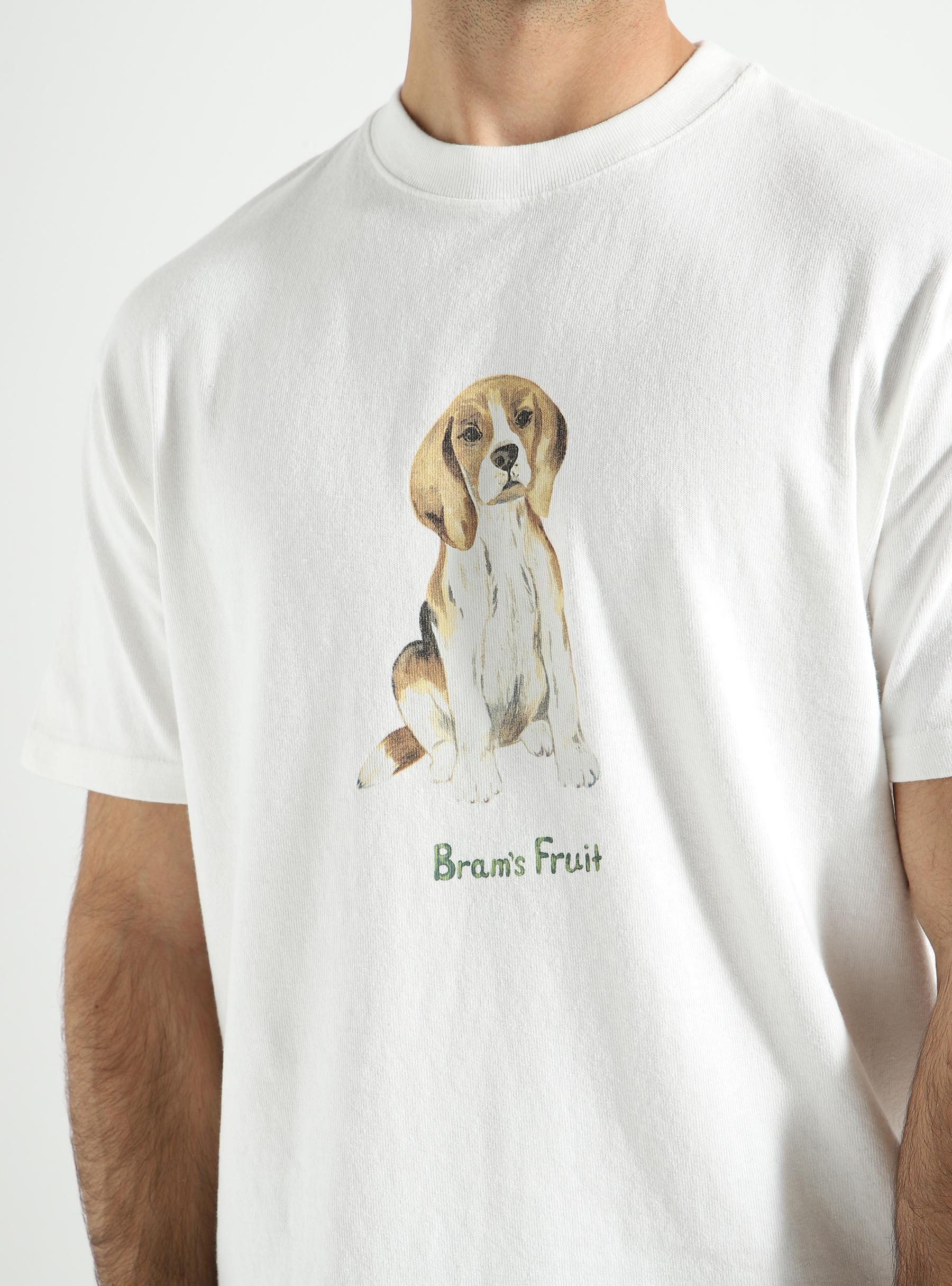 Beagle Aquarel T-shirt White 156