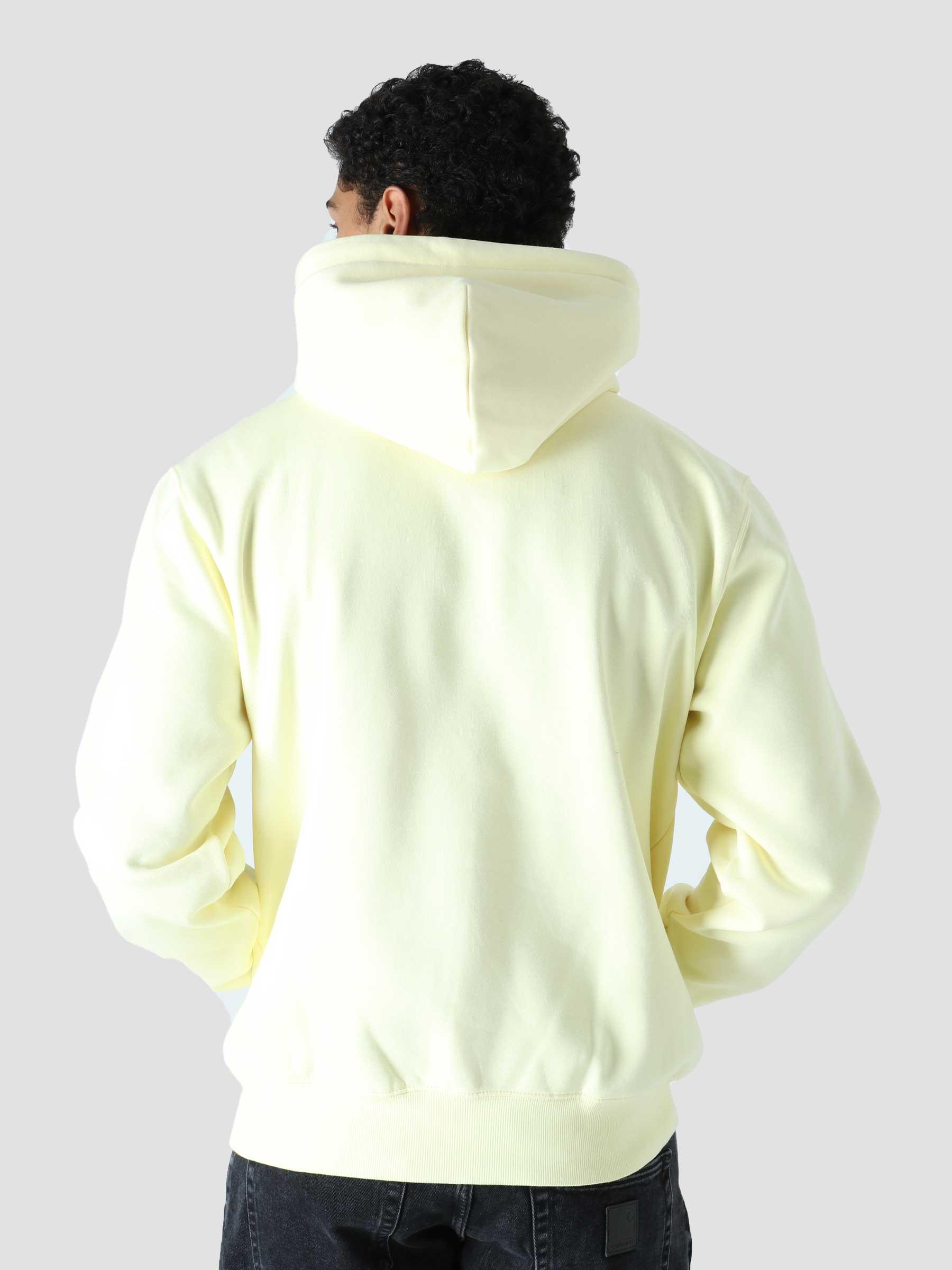Hooded Carhartt Sweat Soft Yellow Popsicle I030230-0R4XX
