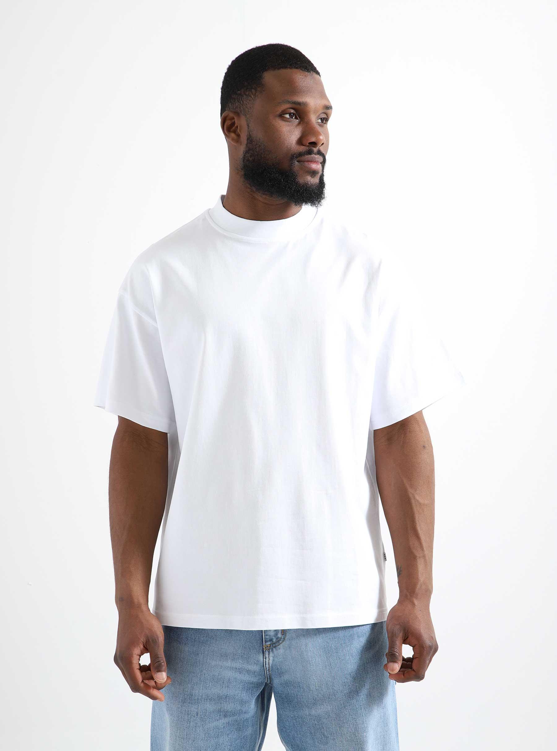 QB303 Loose T-shirt White