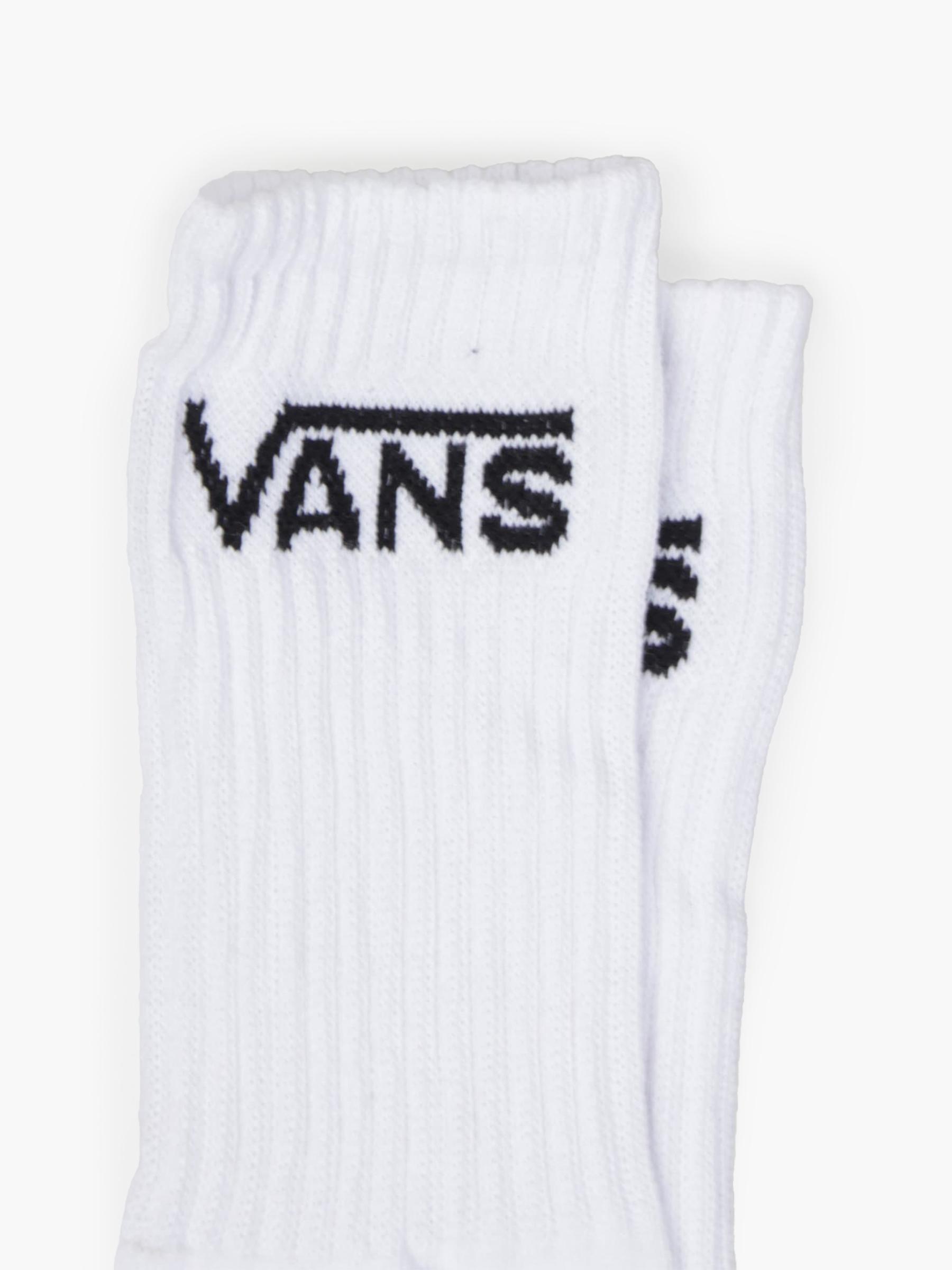 Classic Crew Socks White 3-pack VXSEWHT