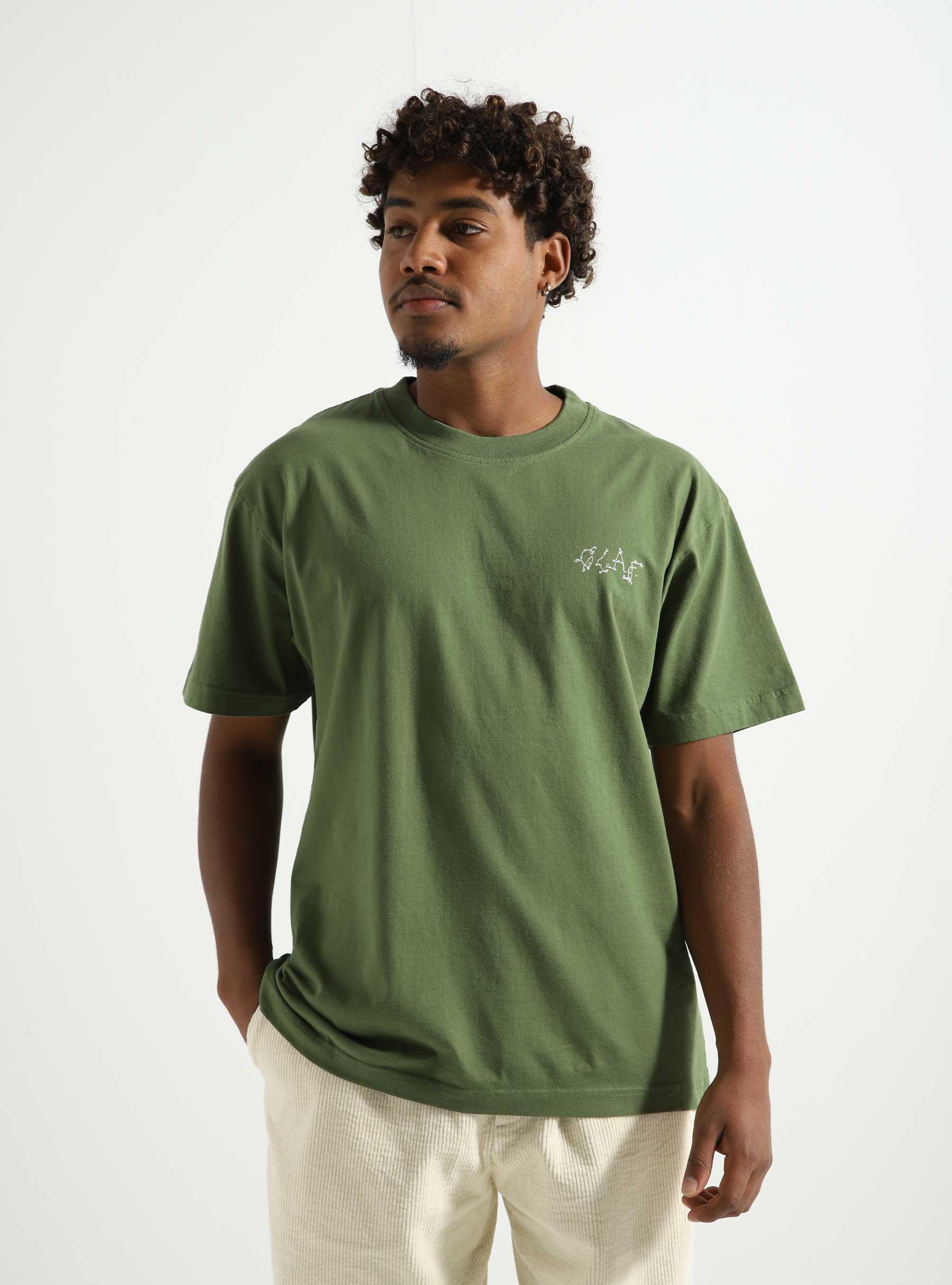Knot T-shirt Army Green M140102