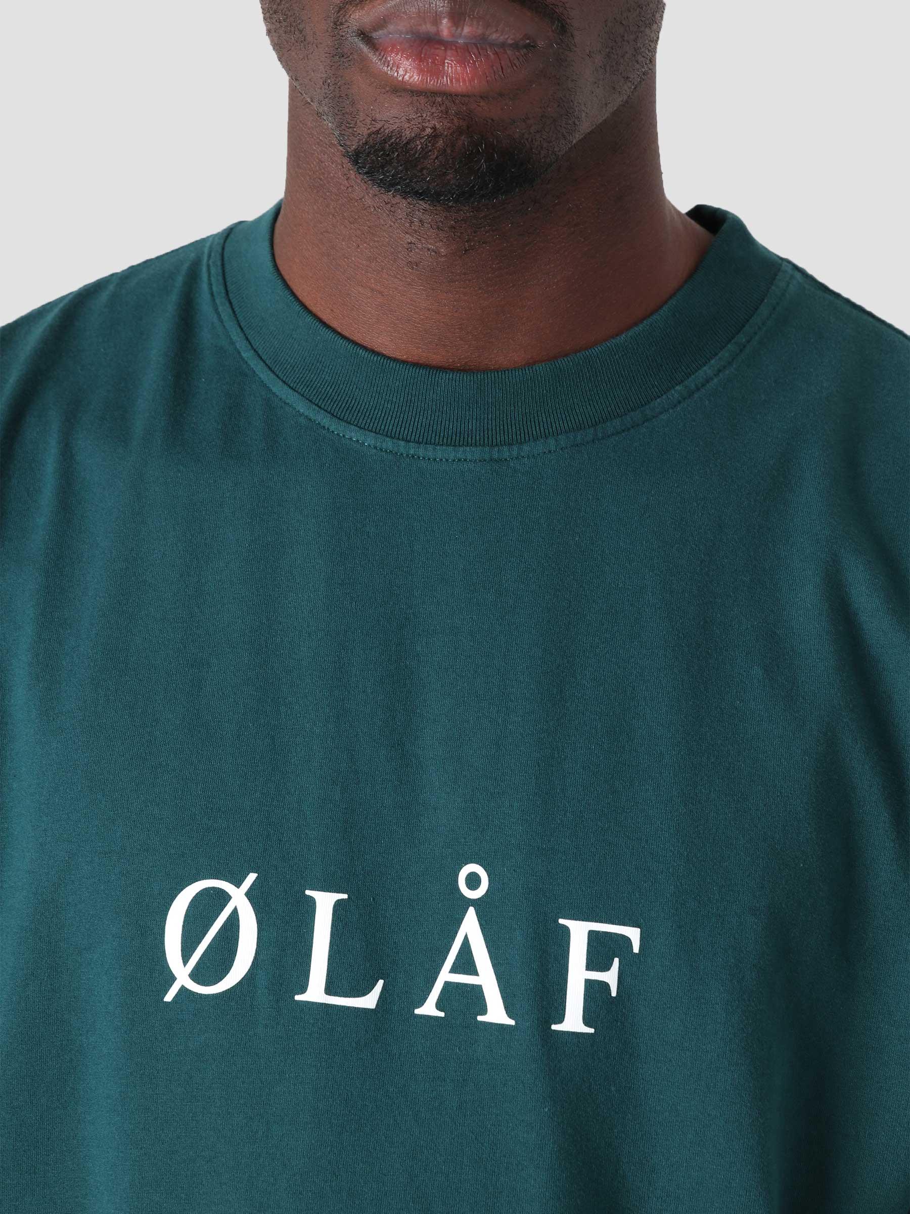 OLAF Serif T-Shirt Petrol