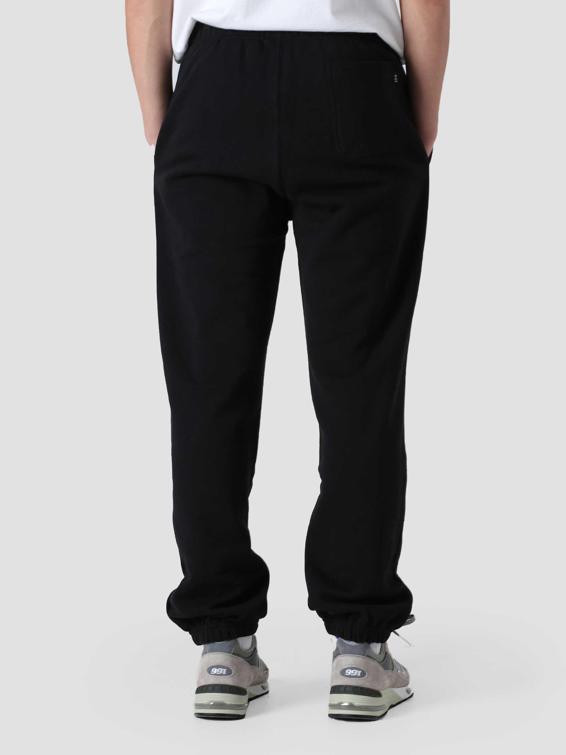 Crown Stack Fleece Pant Black PT00191