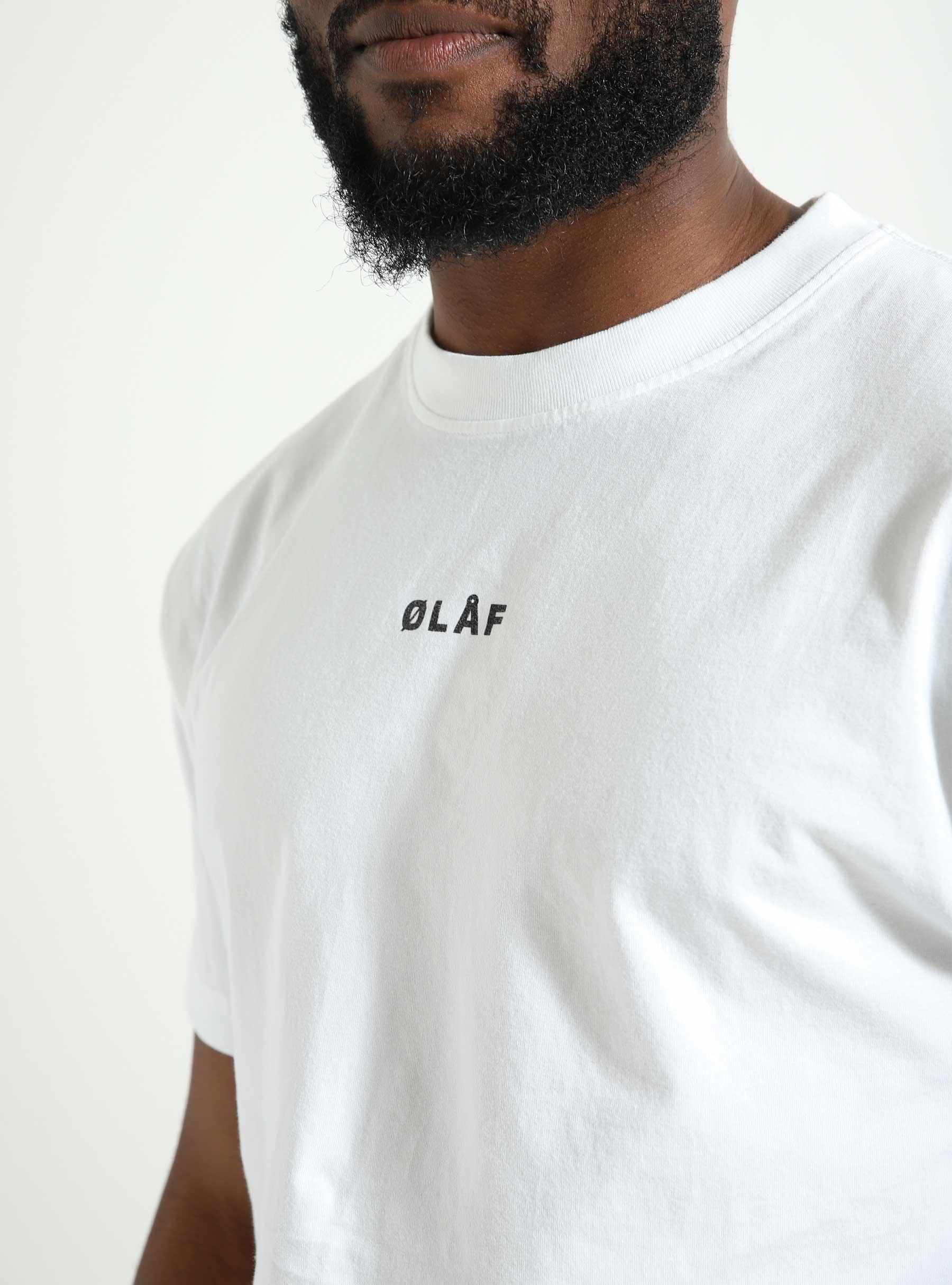 Olaf Block T-Shirt Optical White M990101