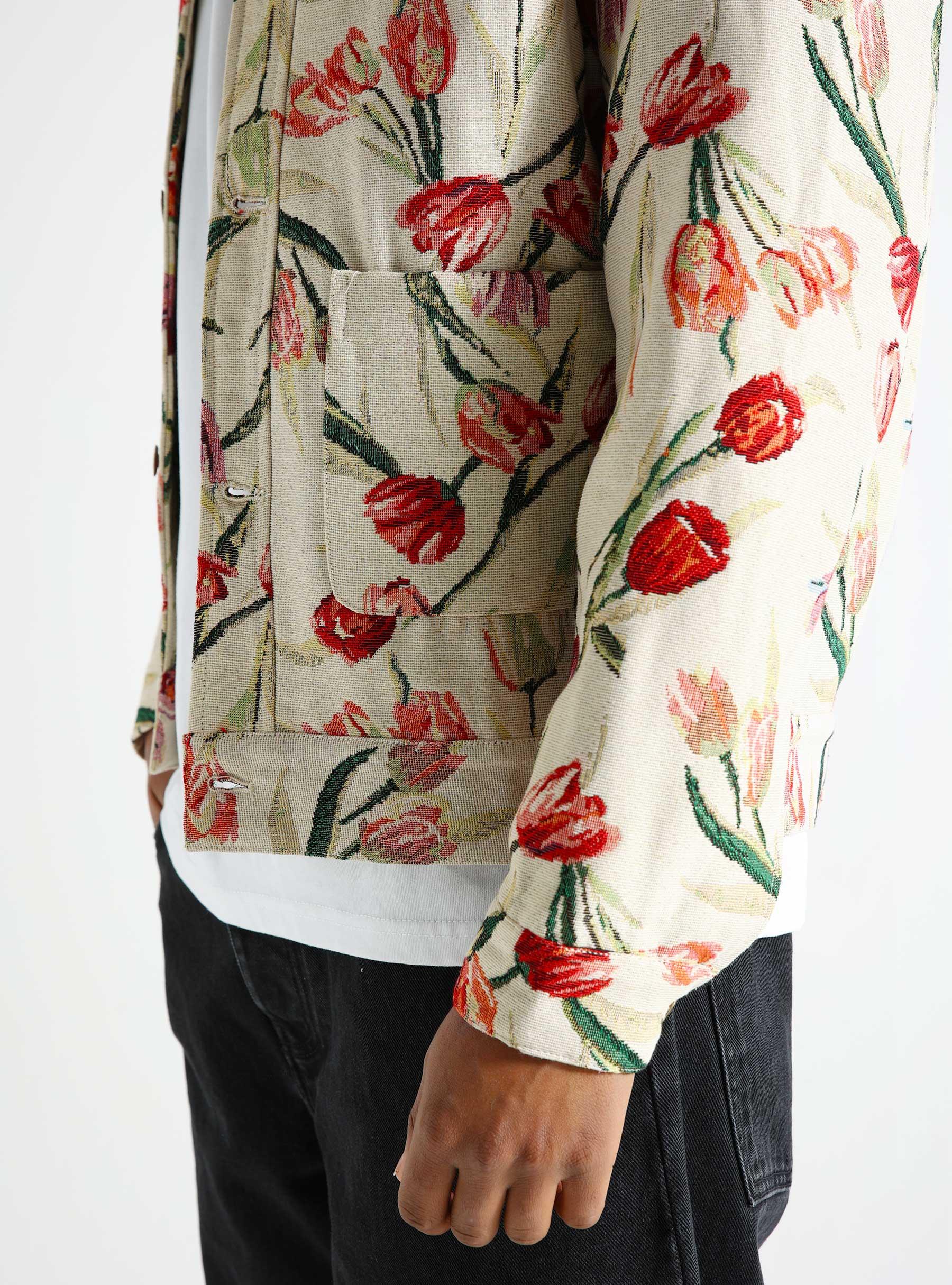 Flower Jacket Beige 139