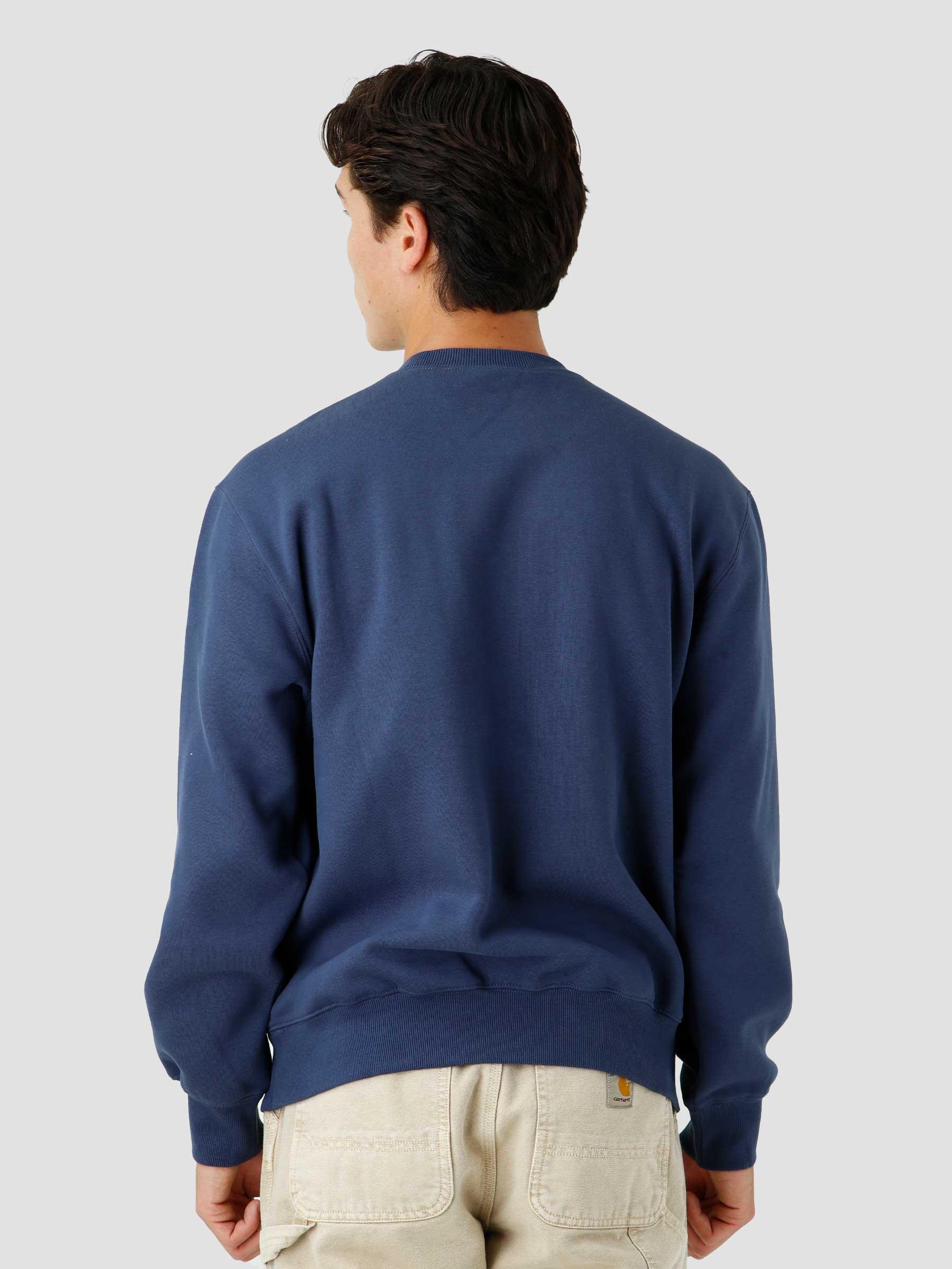 Carhartt Sweater Enzian Misty Sky I030229-12EXX
