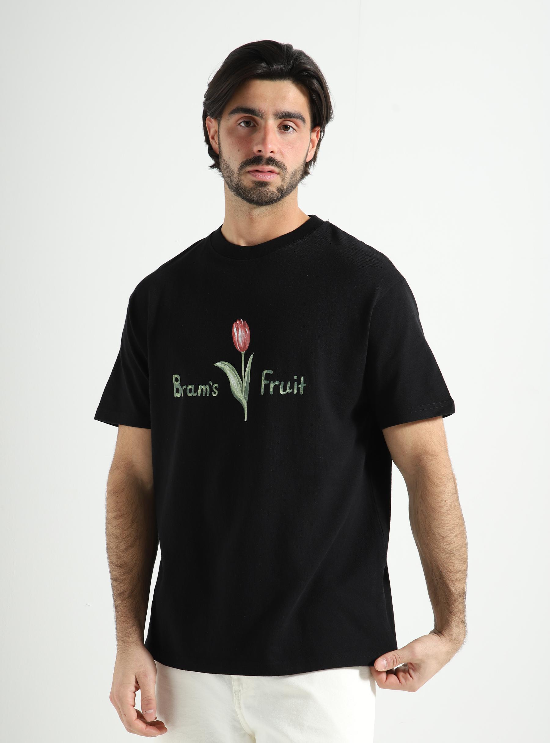 Tulip Aquarel T-shirt Black 154