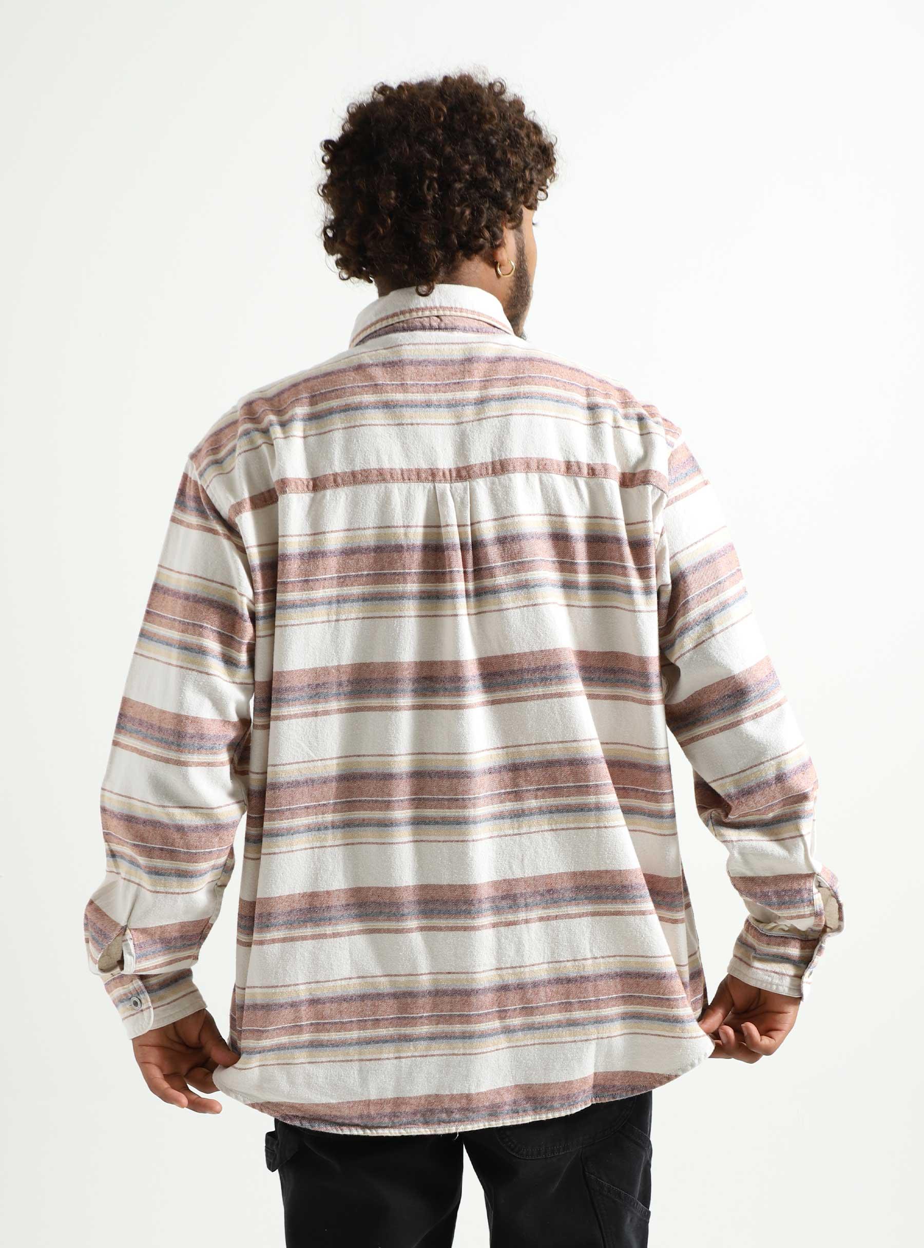 Silvertab 2 Pocket Shirt Kingsley Stripe Multi-Color A5767-0008