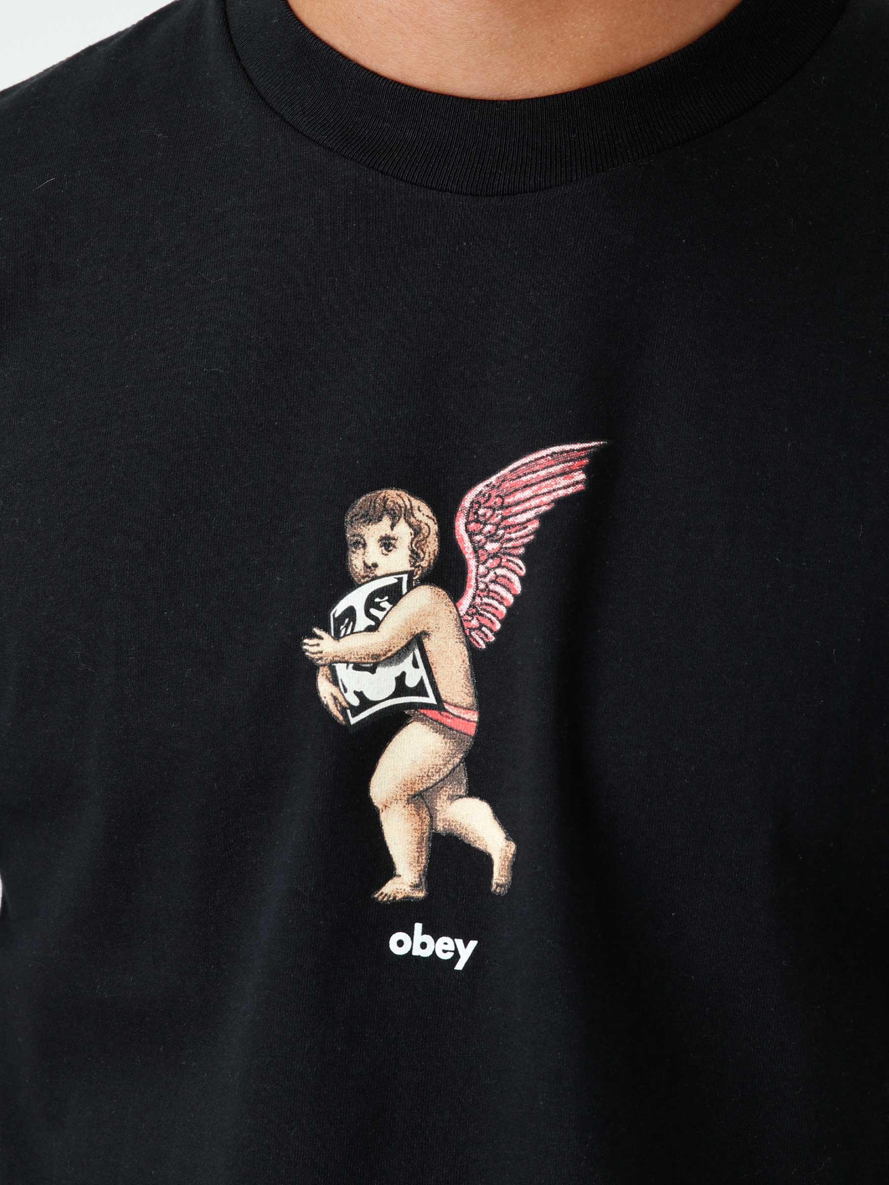 Obey Angel Wings T-shirt Black 165263185