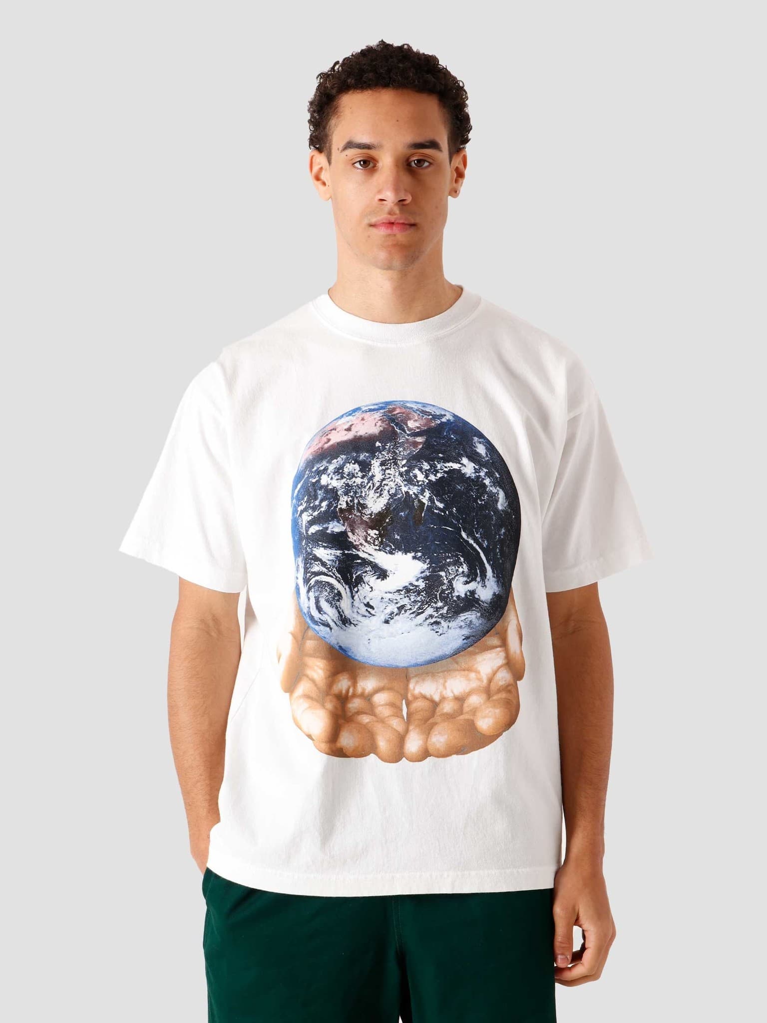 Our Planet Is In Your Hands T-Shirt White 166912596-WHT