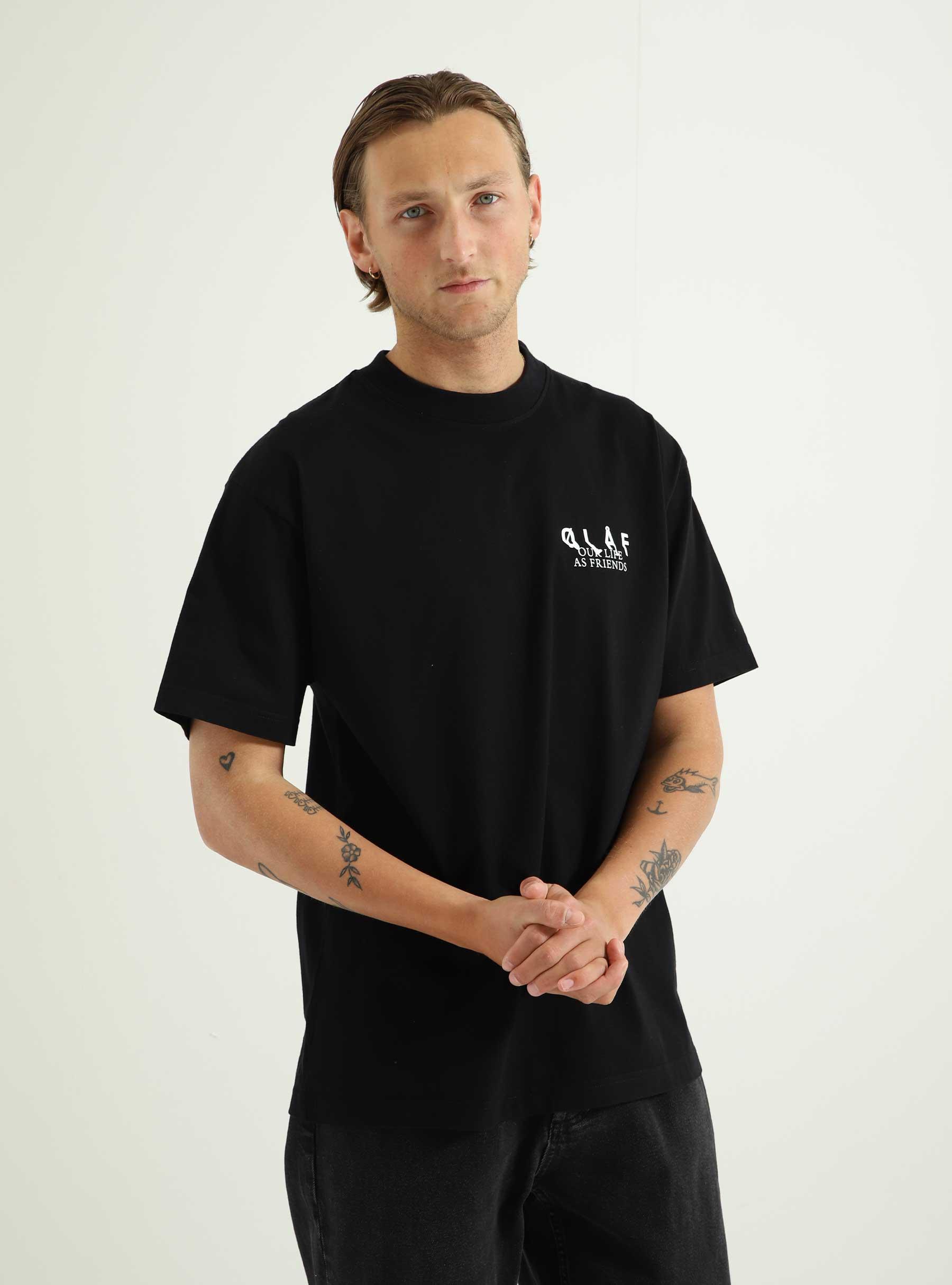 Acronym T-shirt Black M140109