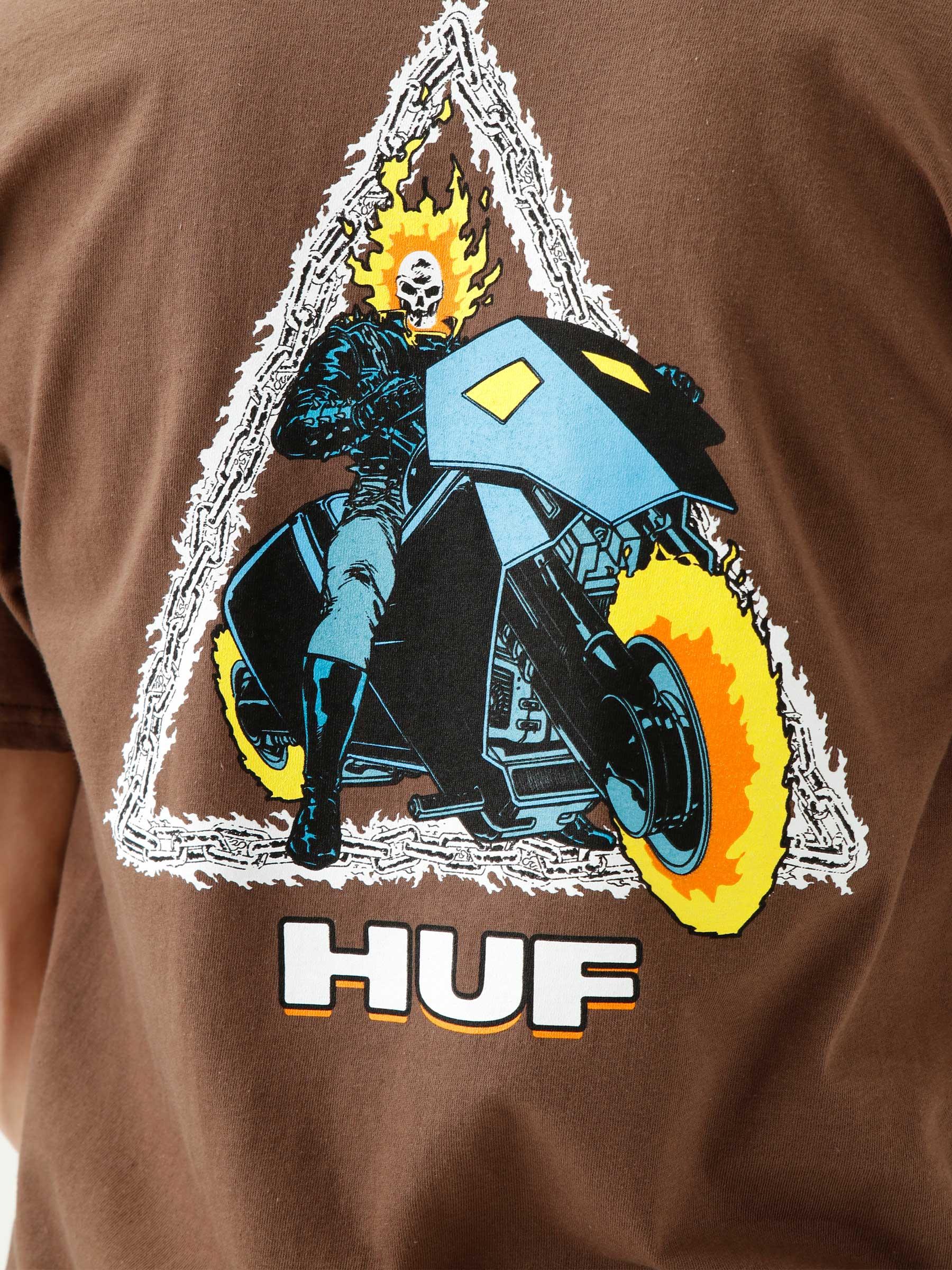 Marvel Ghost Rider Tt T-Shirt Brown TS01903