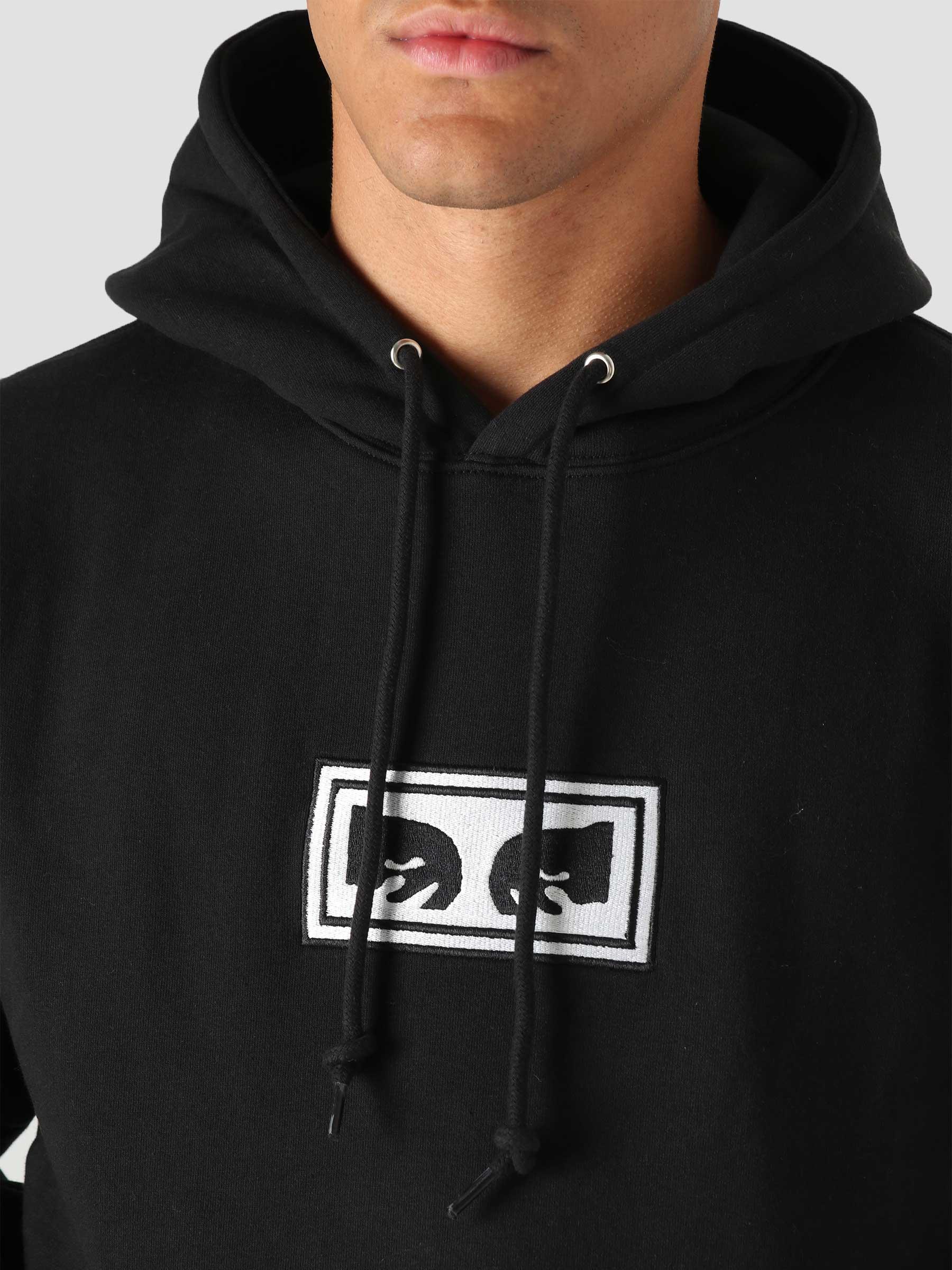 Eyes Logo Hood Hood Fleece (Embellished) Black 112470134