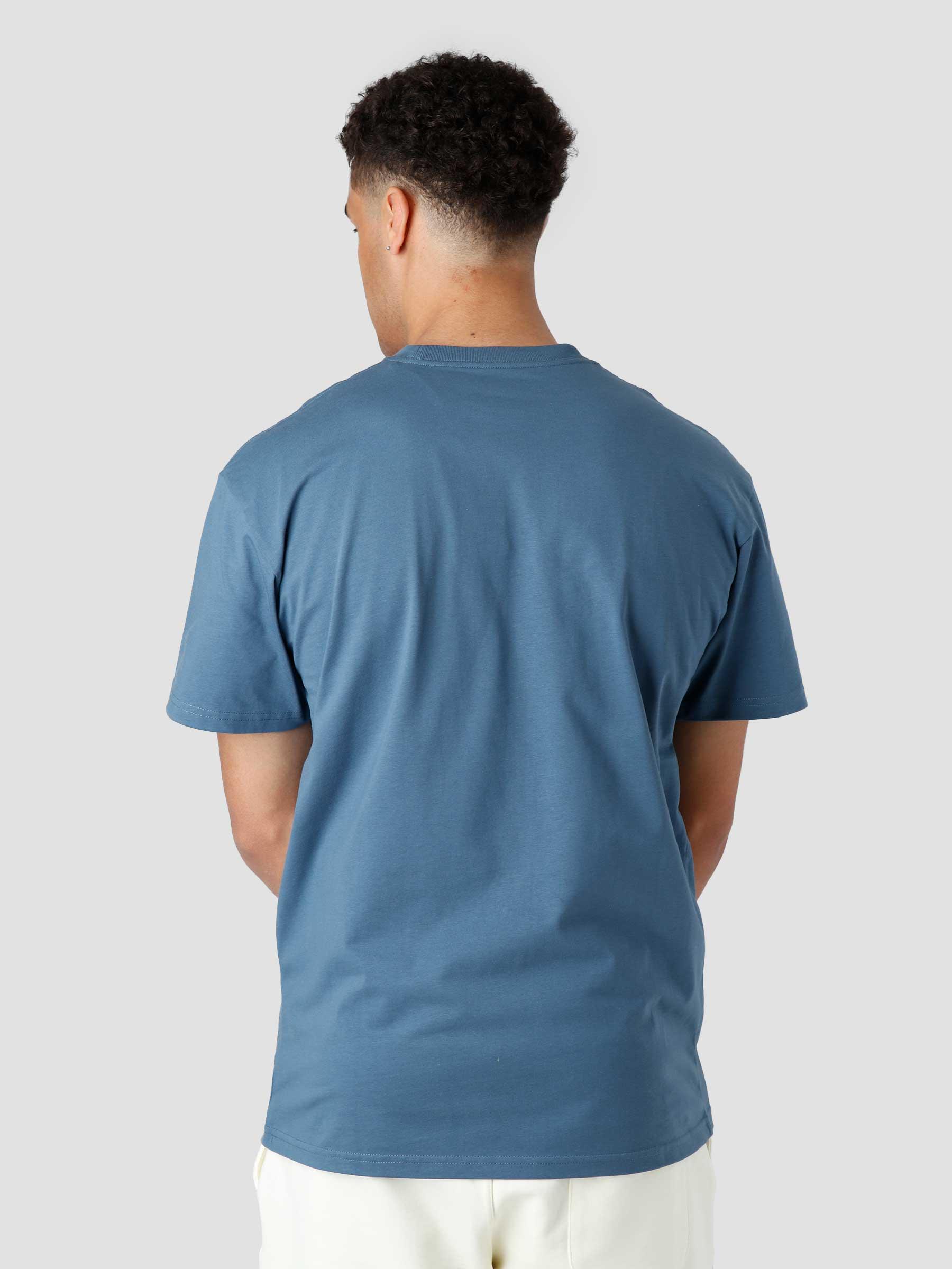 Chase T-Shirt Storm Blue Gold I026391-0XWXX