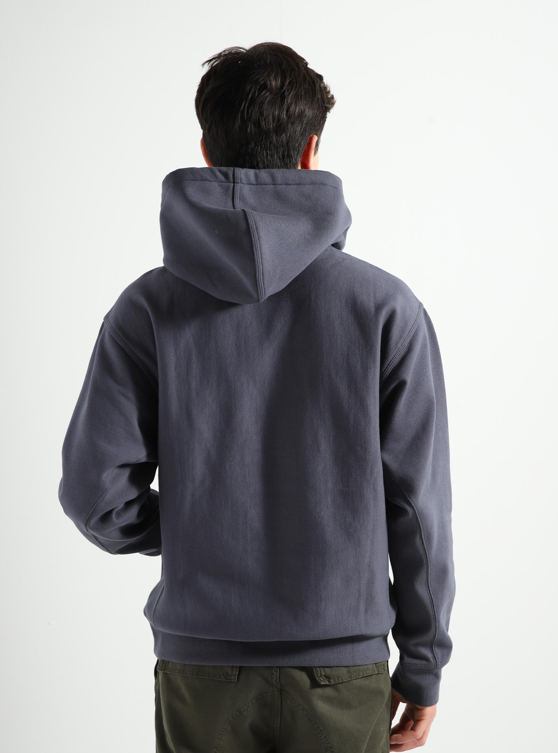 Hooded American Script Sweater Zeus I028279-1CQXX