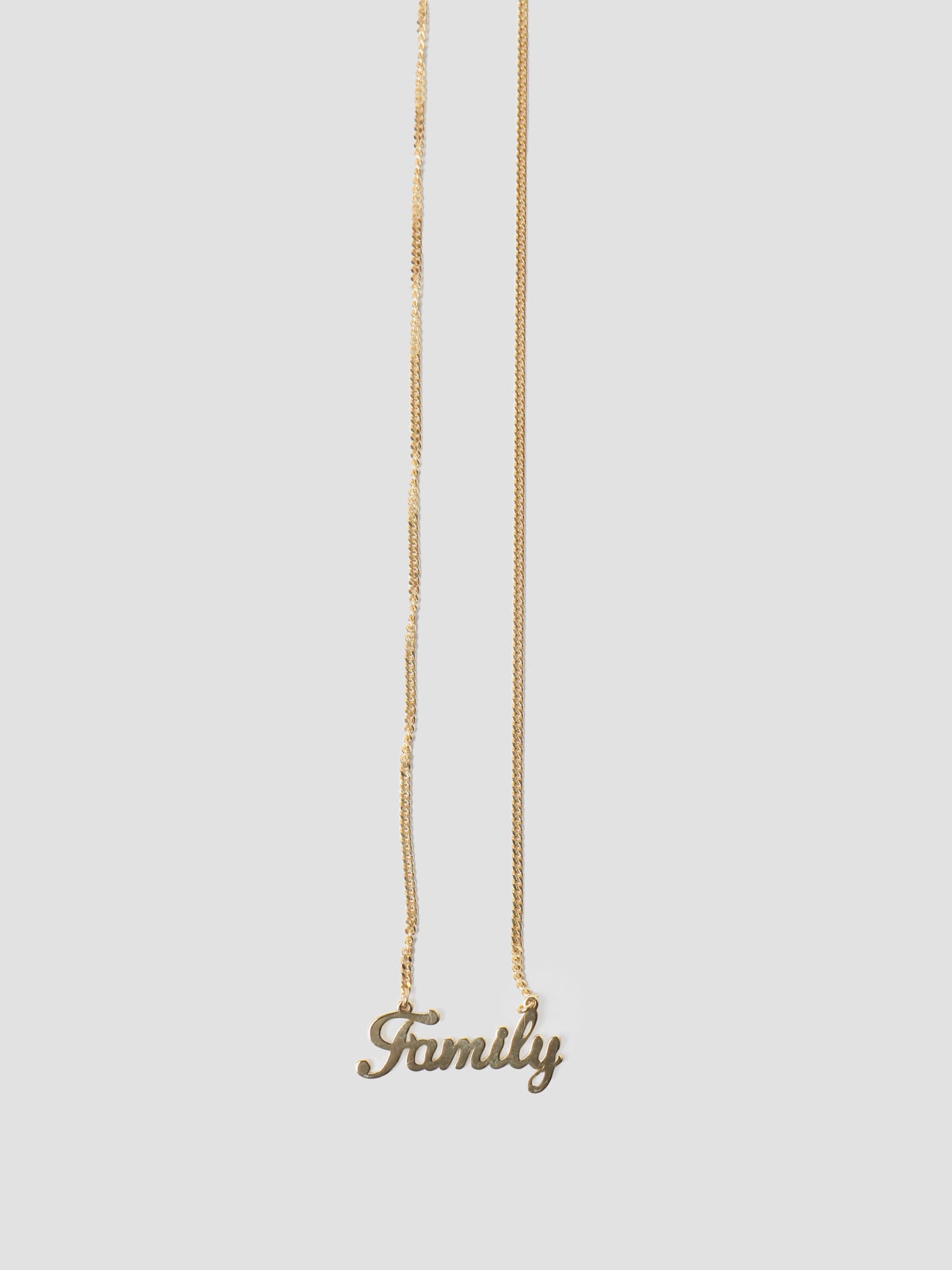 by Freshcotton Family Necklace 55cm 14K Gold Plated