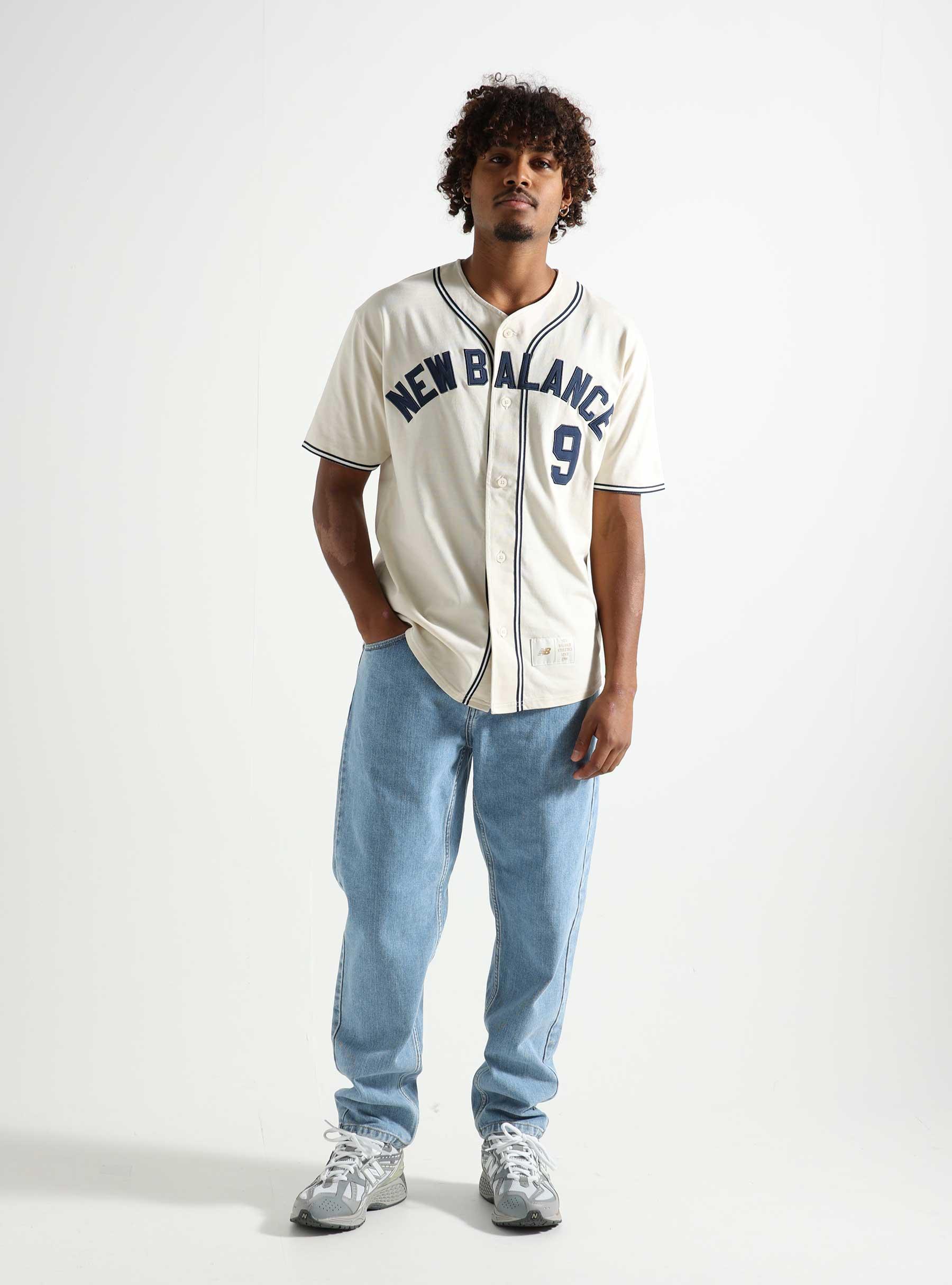 Sportswear Greatest Hits Baseball Jersey Linen MT41512-LIN