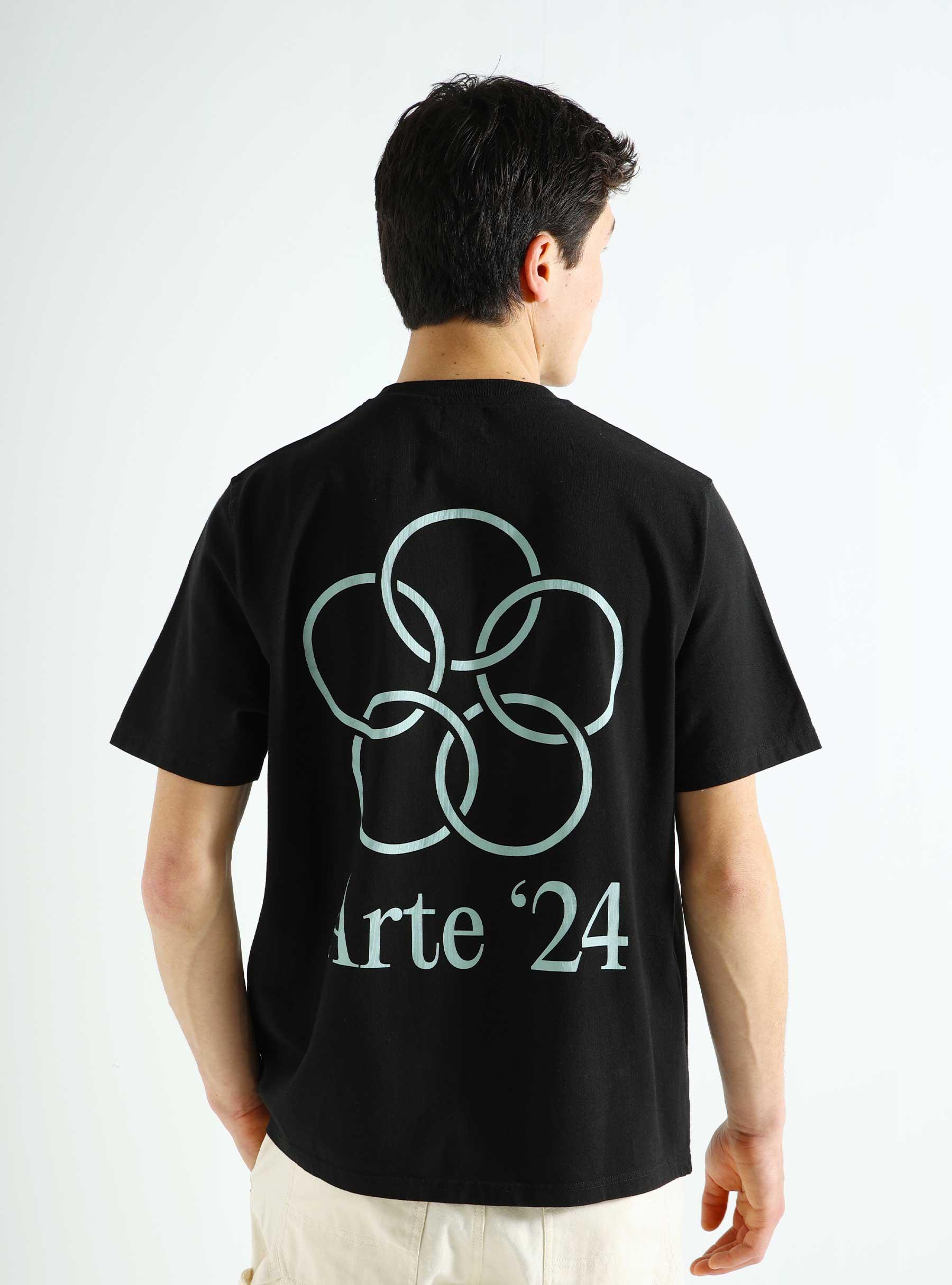Teo Back Rings T-shirt Black SS24-032T