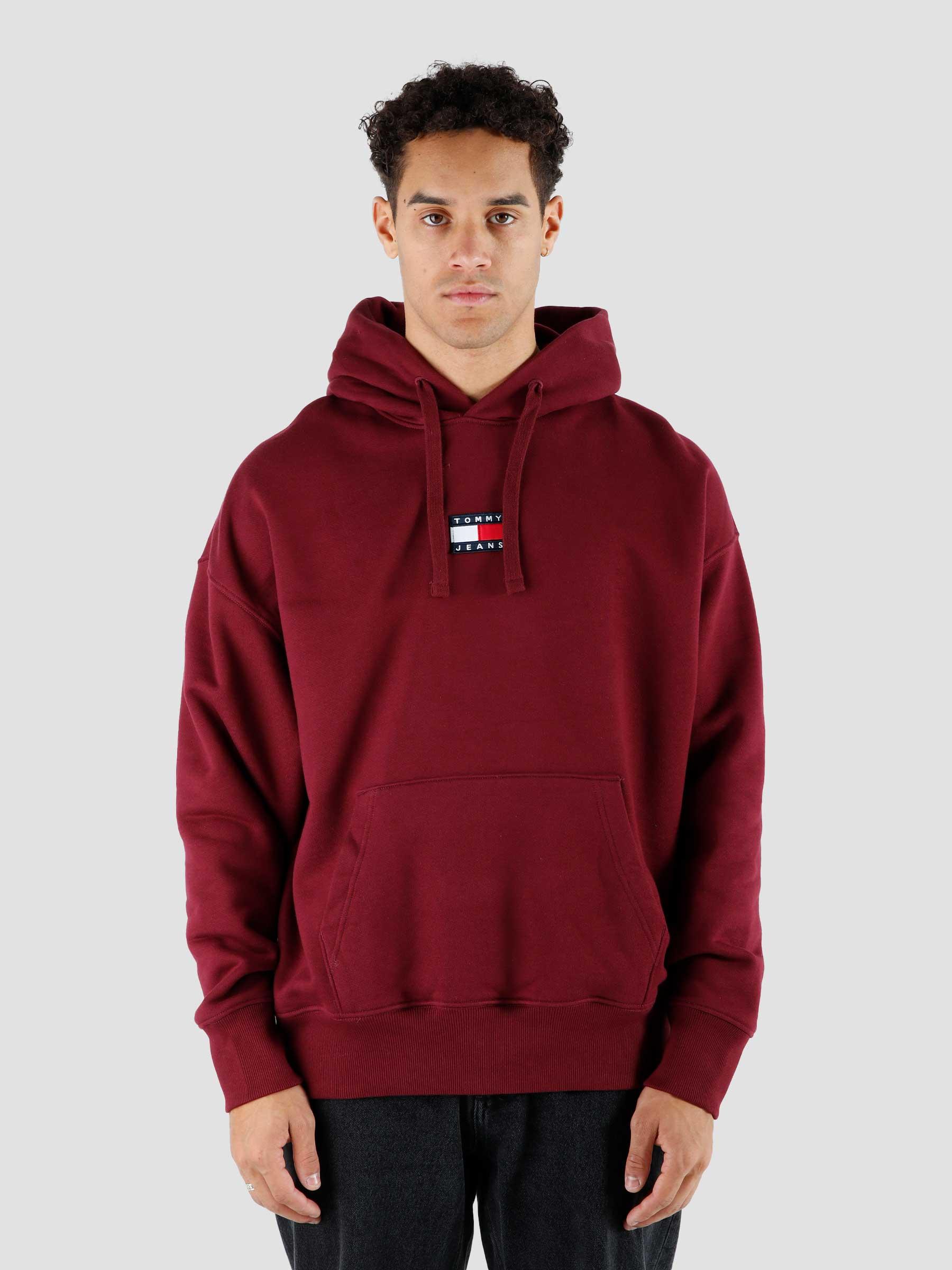 - Badge Rouge Freshcotton Tommy Deep Hoodie Tommy Jeans TJM