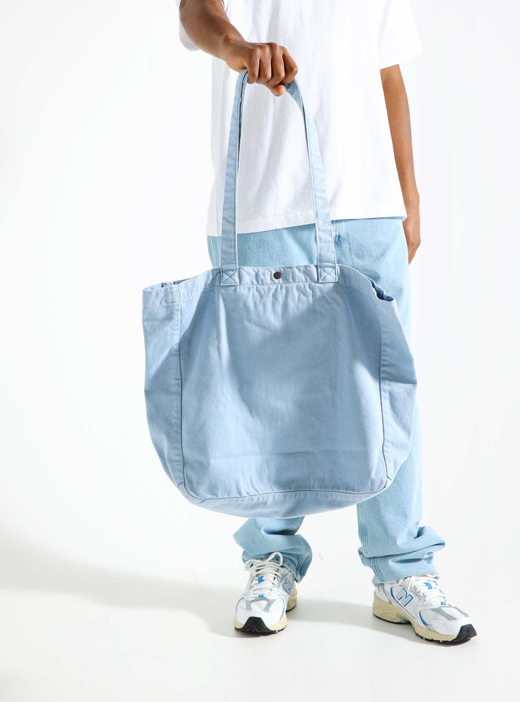 Garrison Tote Frosted Blue Stone Dyed I033157-0F44J