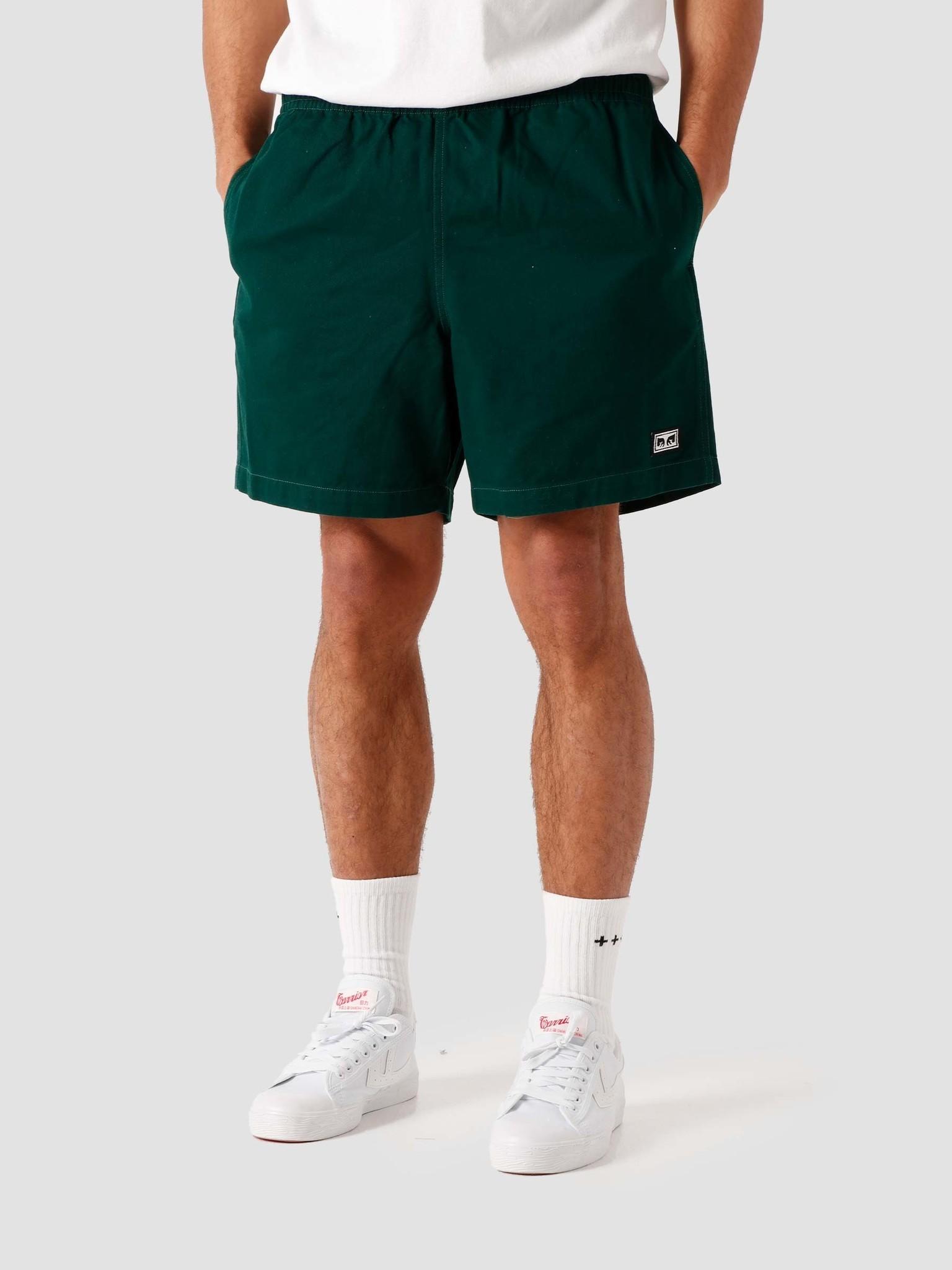 Easy Relaxed Twill Short Green 172120057-GGN