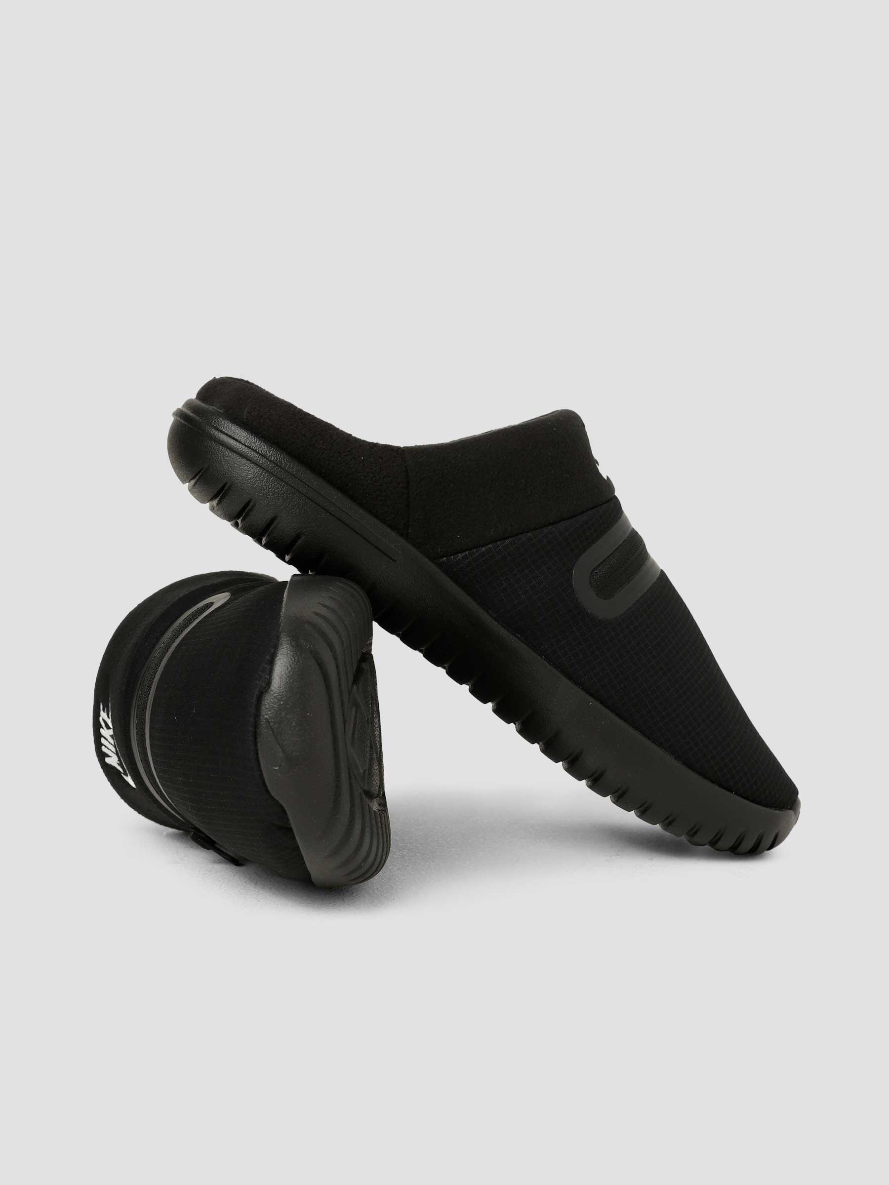 Nike Sportswear BURROW - Chaussons - black/phantom/noir 