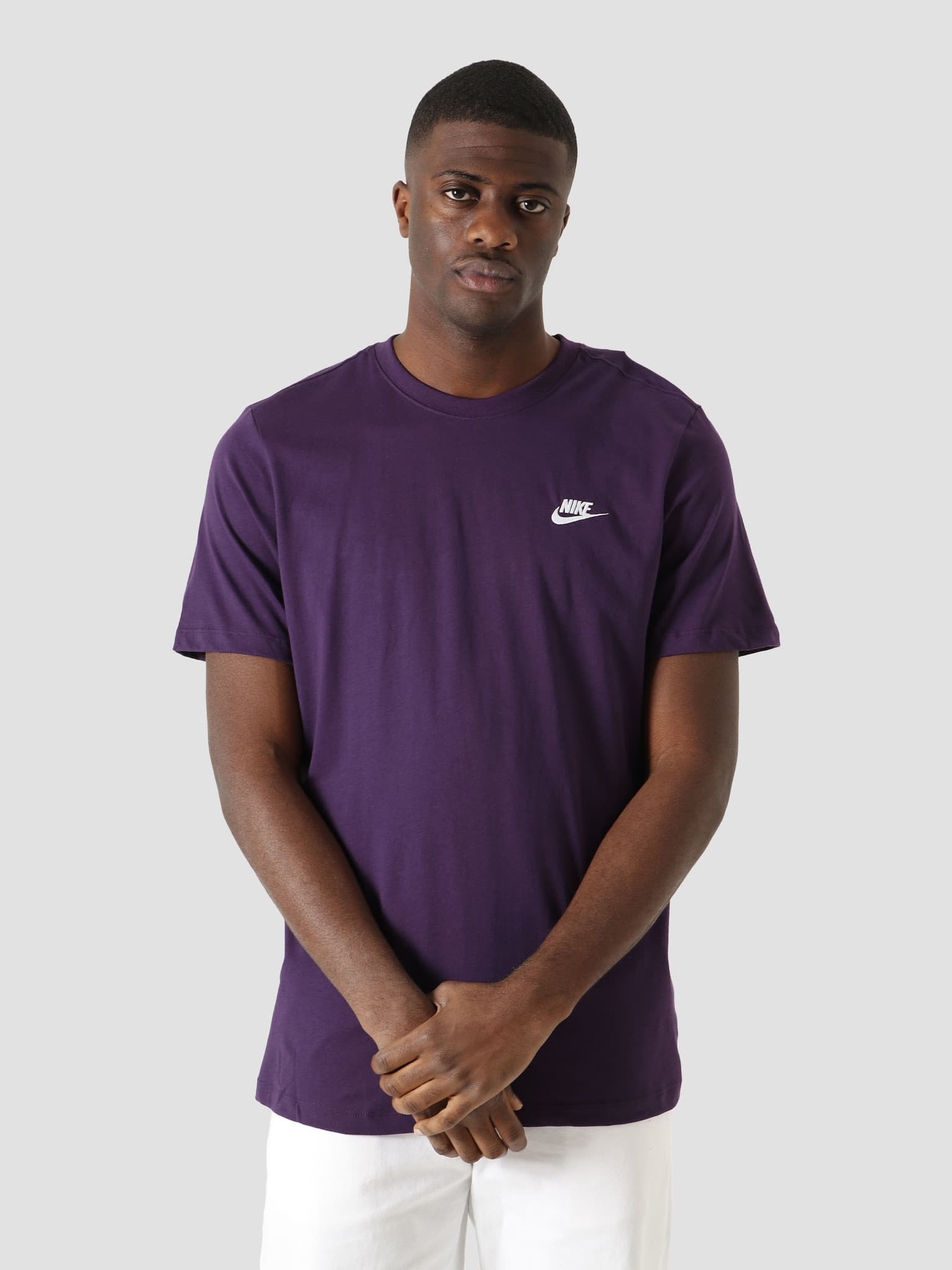 NSW Club T-Shirt Grand Purple White AR4997-525