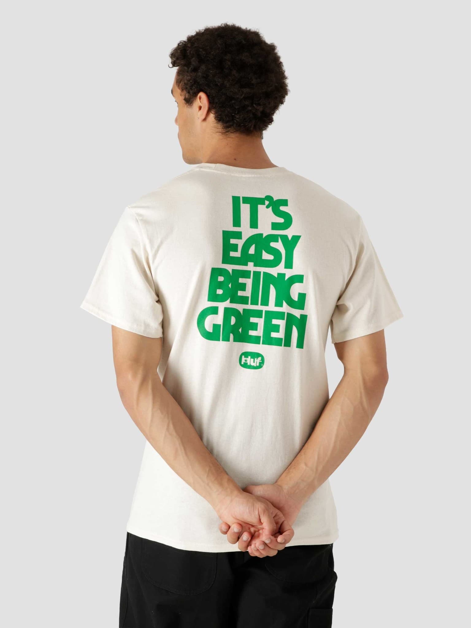 Easy Green Longsleeve T-Shirt Natural TS01605