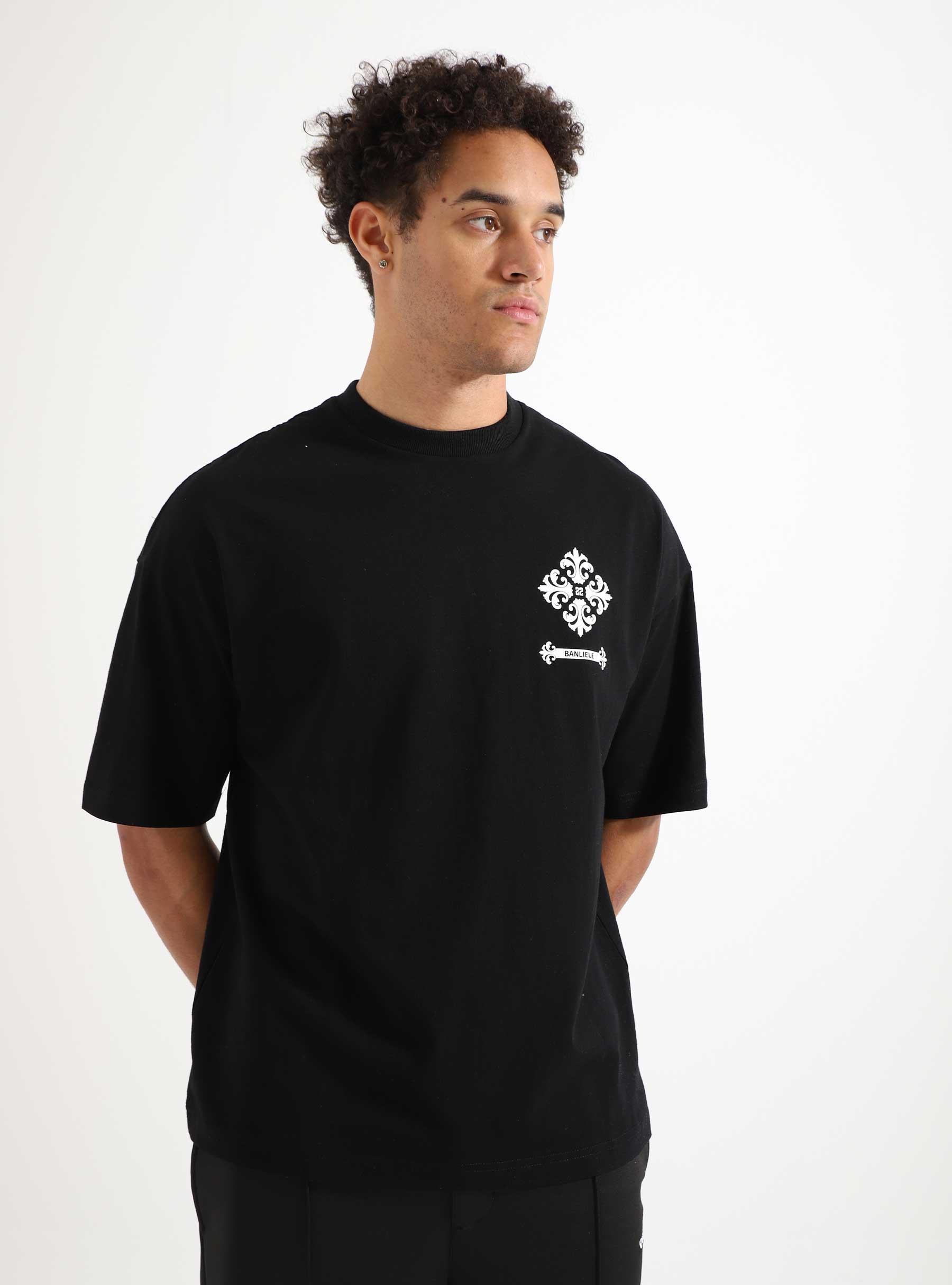 Fleur De Lis T-shirt Black BNL-SS23-TS04-200