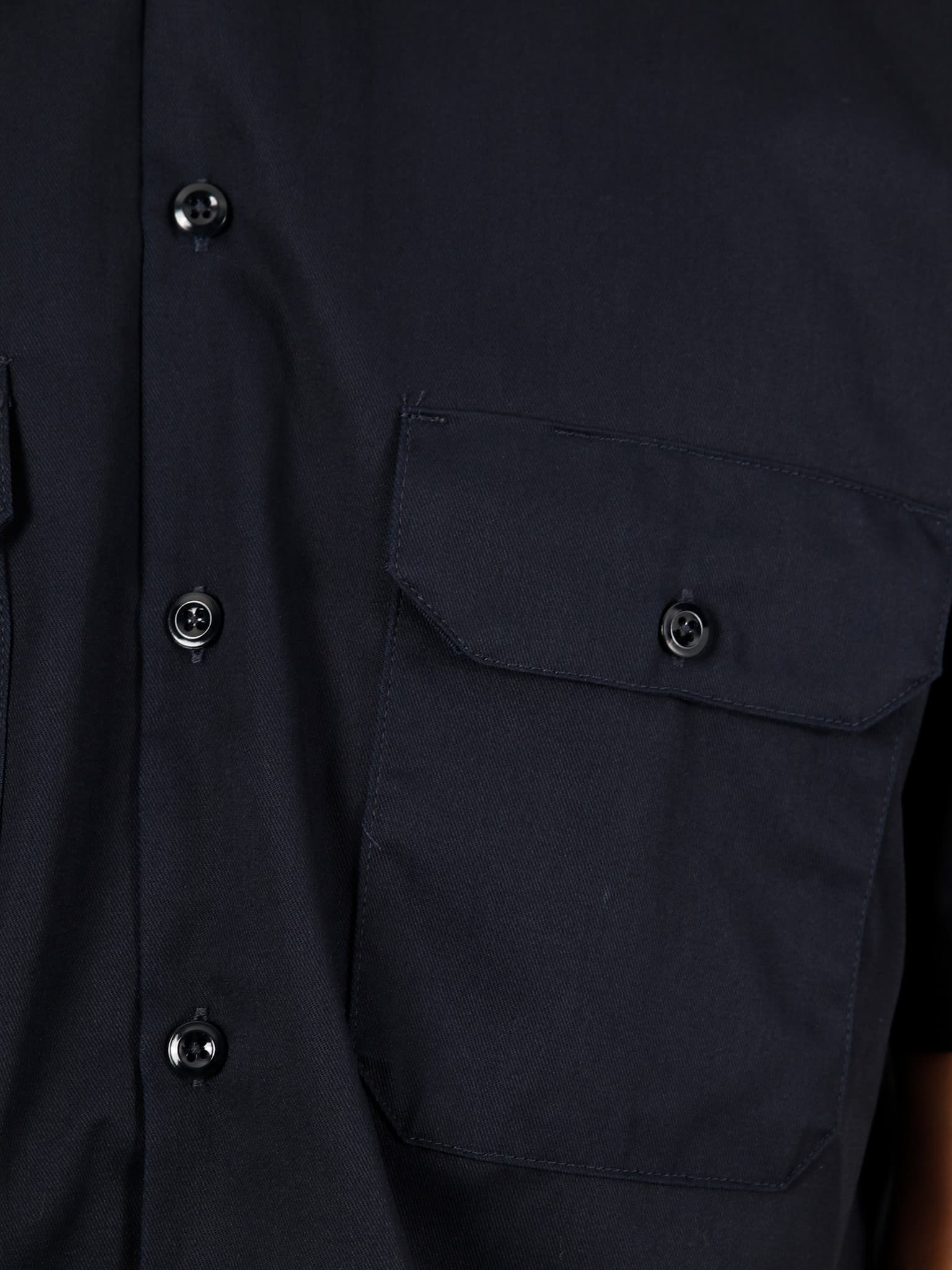 Short Sleeve Work Shirt Dark Navy DK001574DNX1