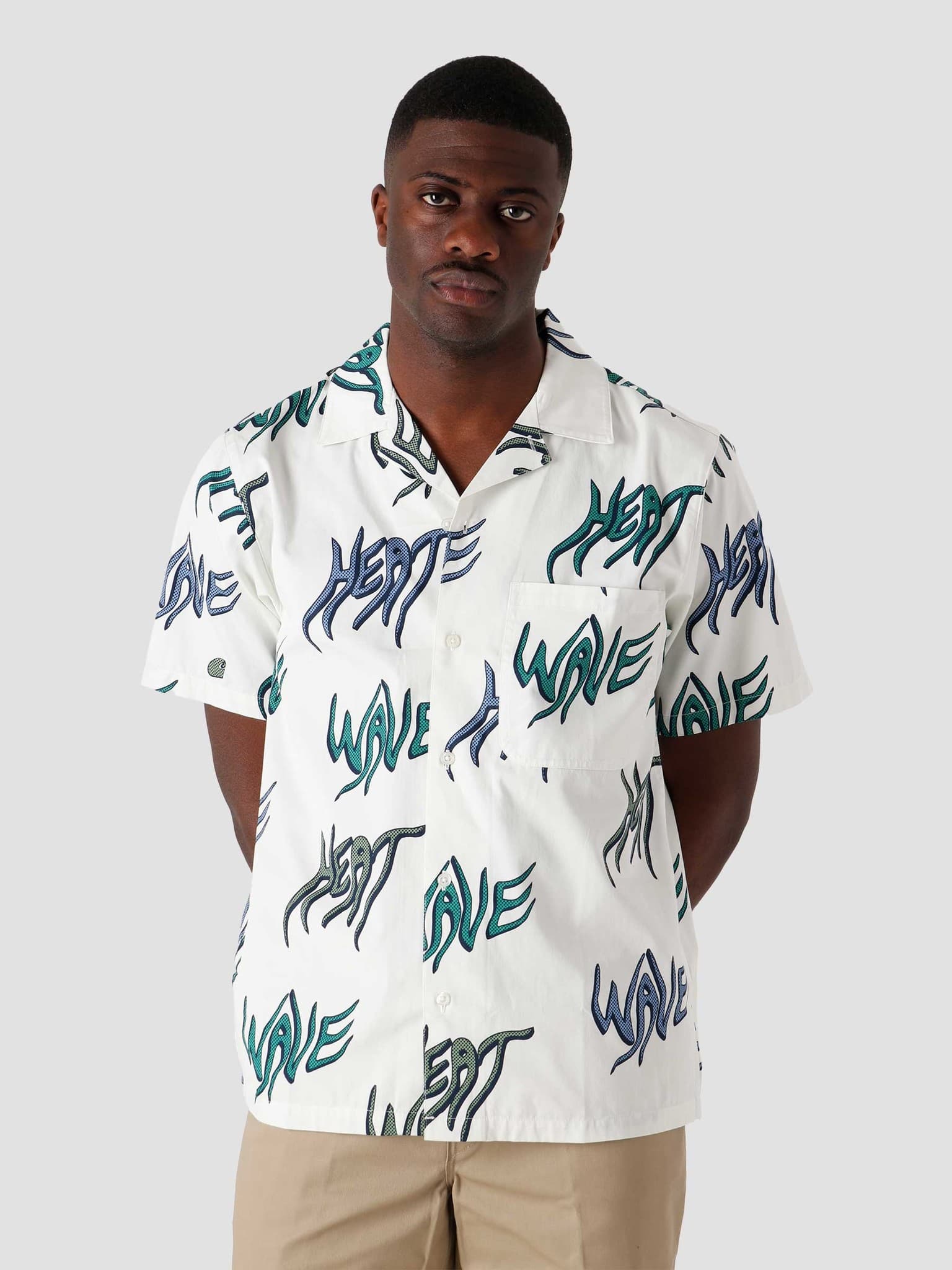 SS Heat Wave Shirt Heat Wave Print Wax I028799-0BL00
