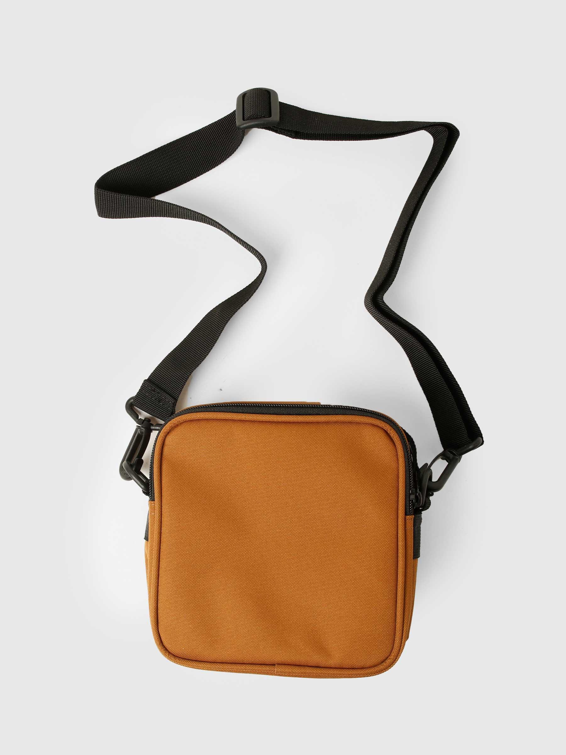 CARHARTT WIP: Carhartt crossbody bag with logo - Brown  Carhartt Wip shoulder  bag I006285 online at