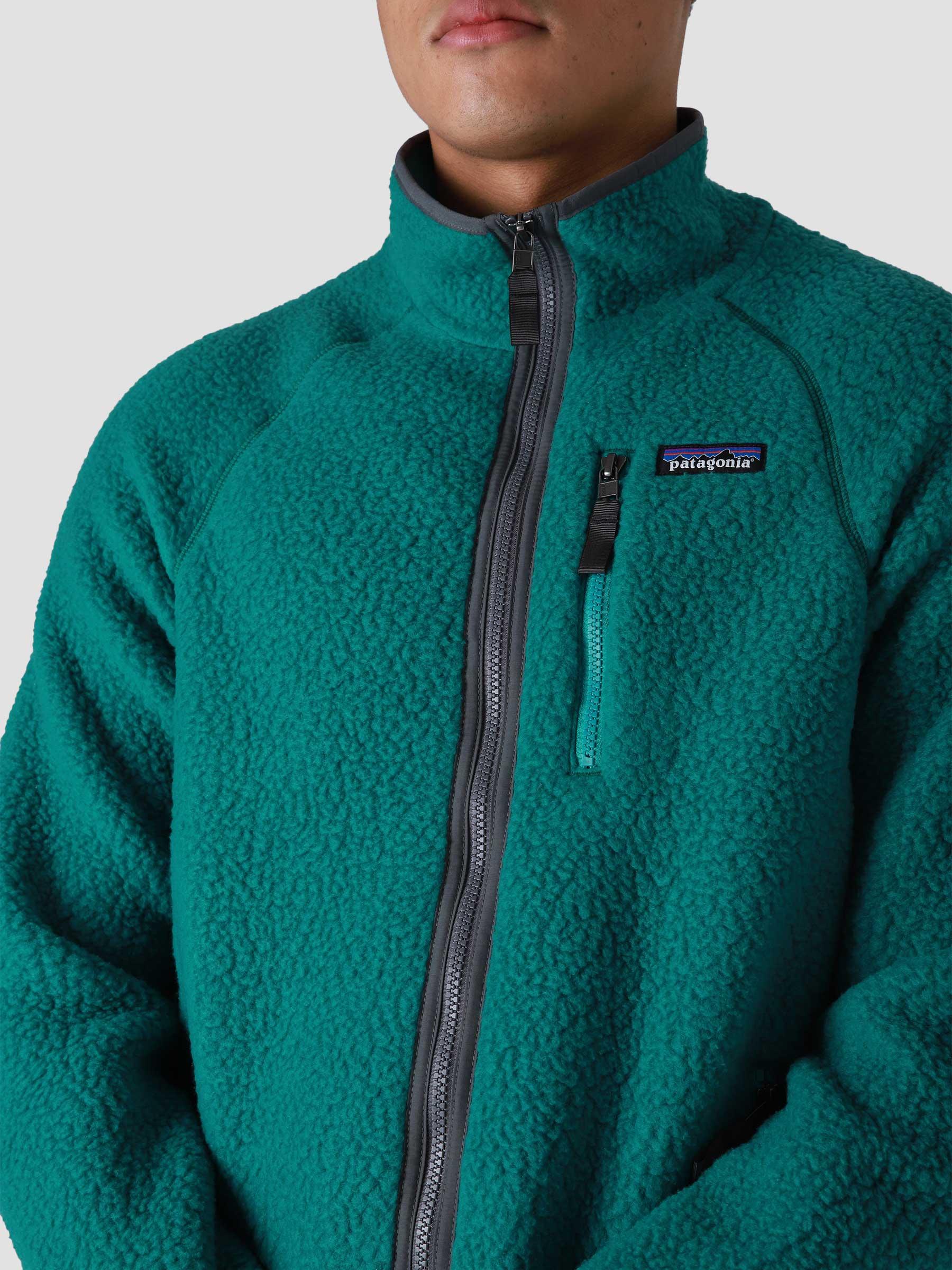 M's Retro Pile Jacket Borealis Green 22801