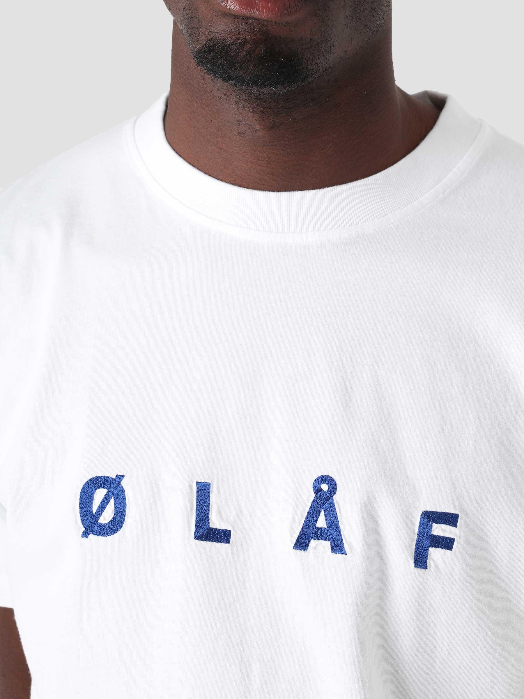 OLAF Chainstitch T-Shirt White