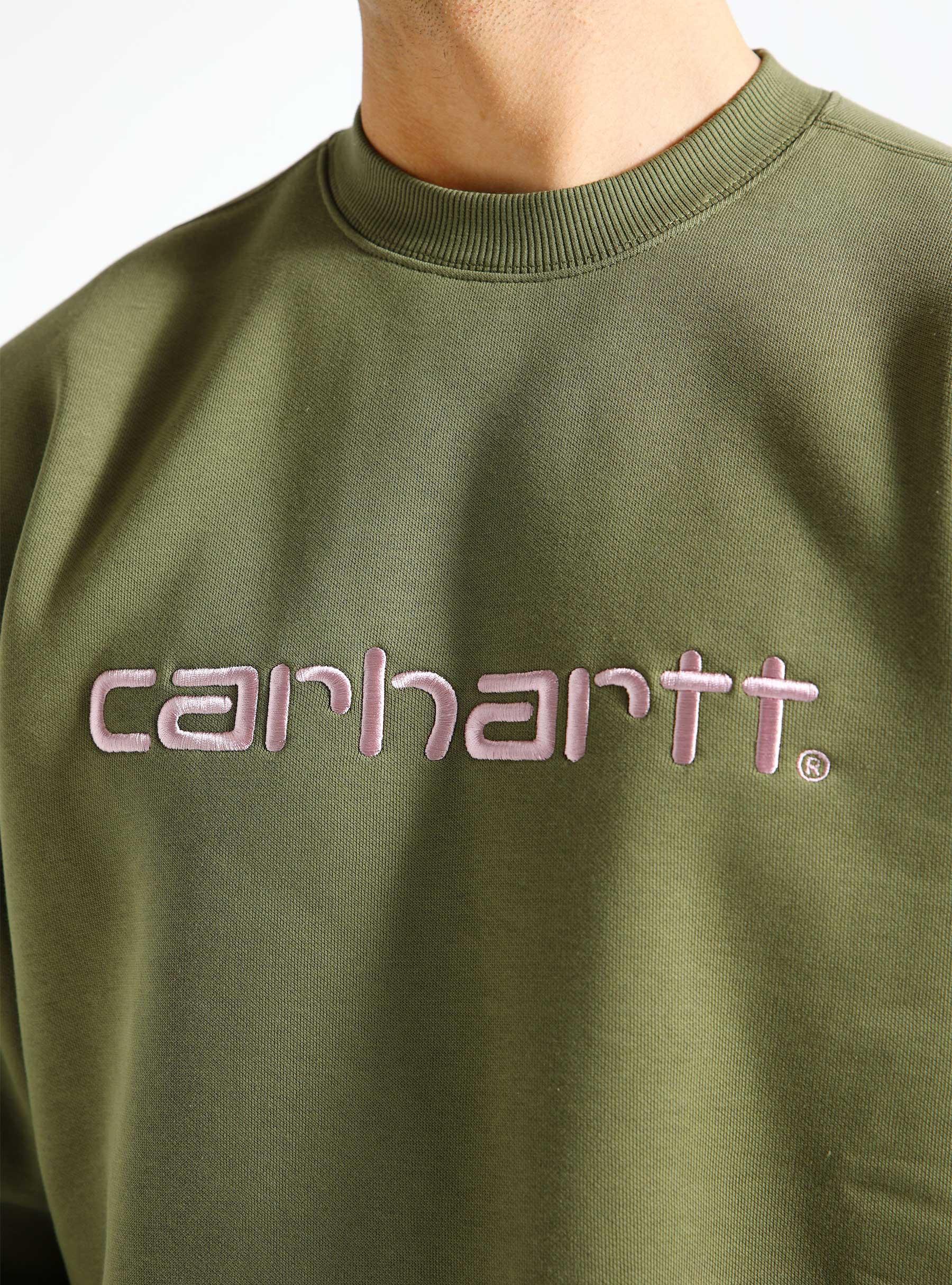 Carhartt Sweater Dundee Glassy Pink I030546-24DXX