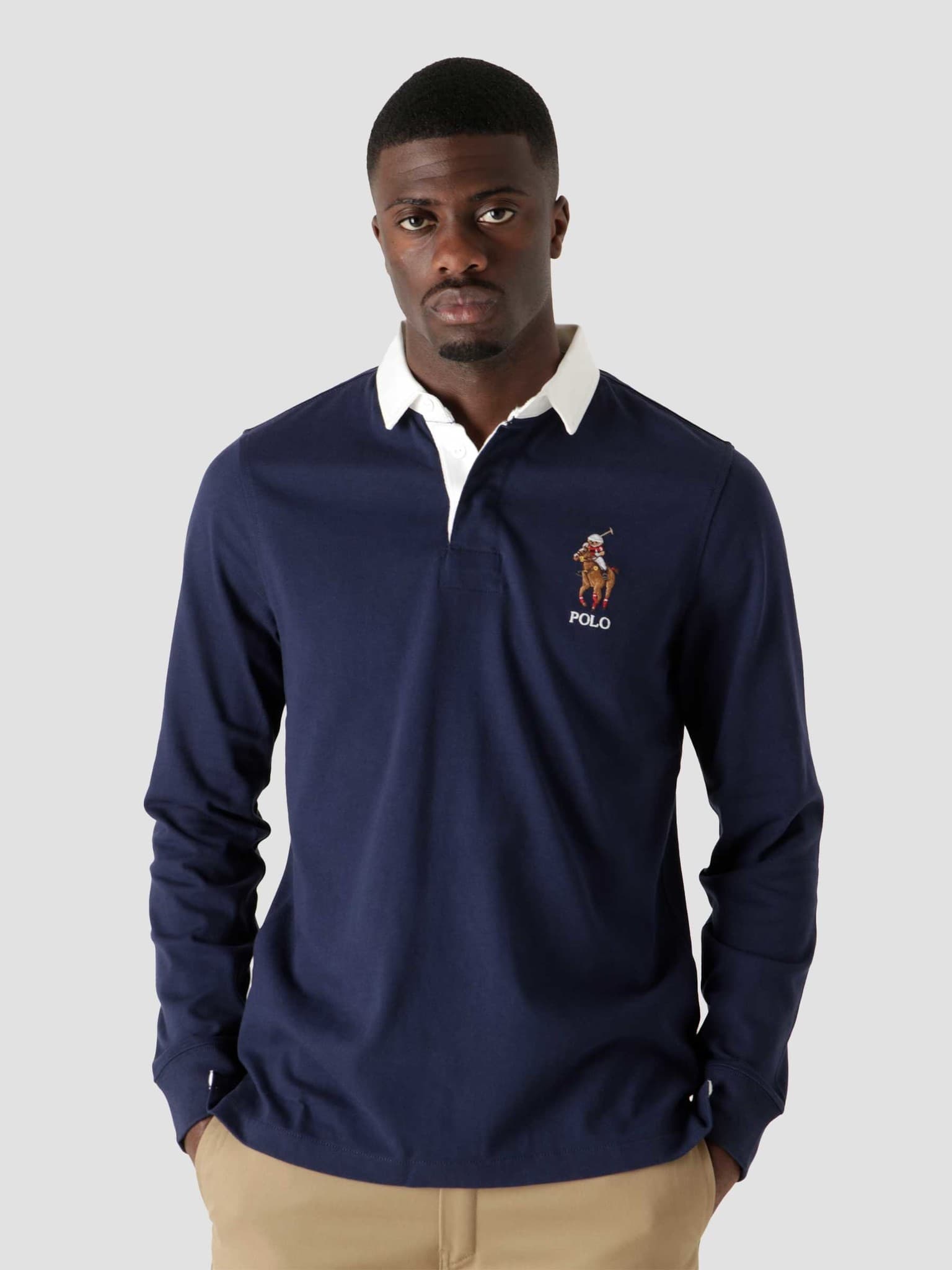 10-1 Jersey Long Sleeve Rugby French Navy 710853319001