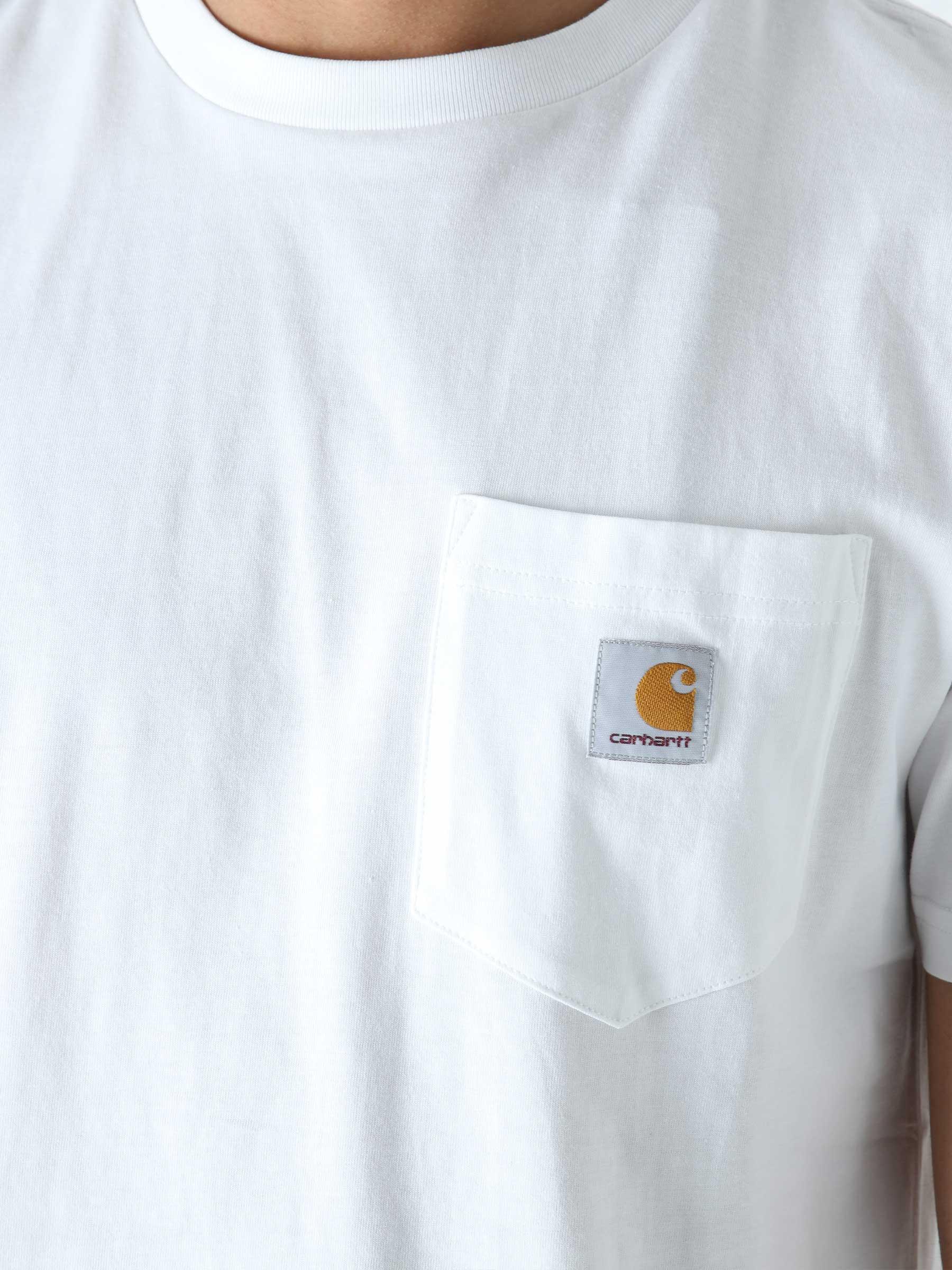 S/S Pocket T-Shirt White I022091-02XX