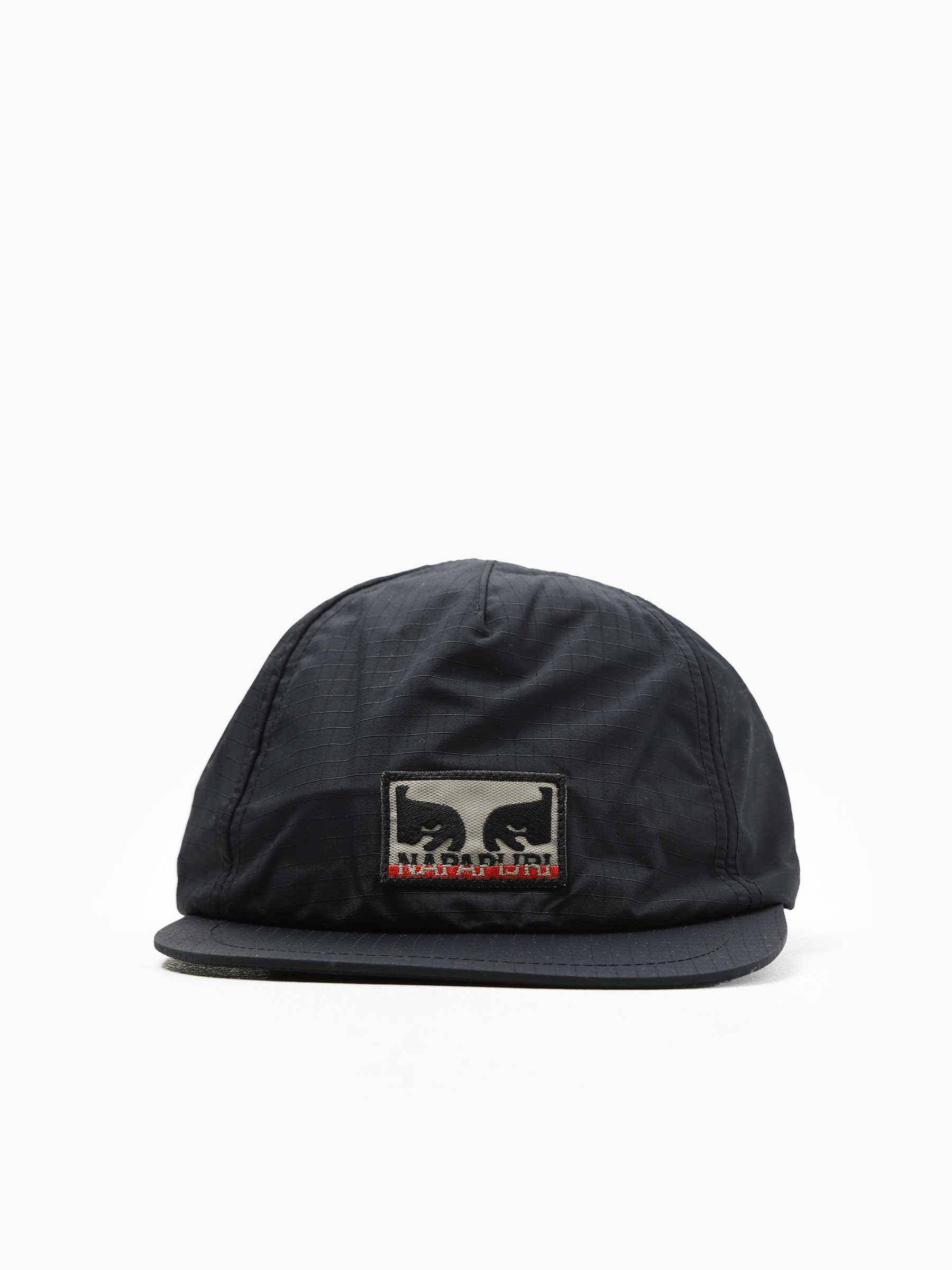Obey x Napapijri Hat Black NA4HMN-BLK