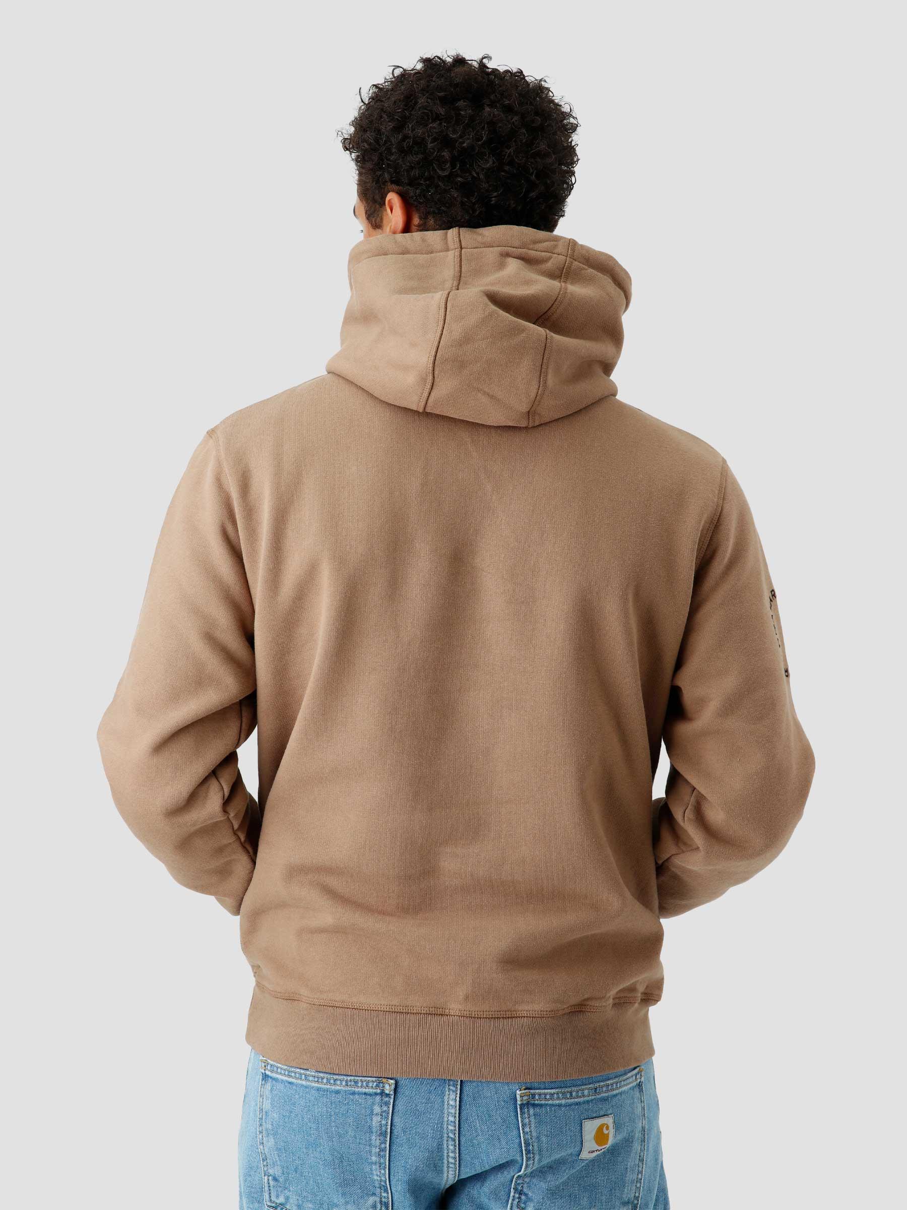 World Balance Hooded Sweatshirt Camel 48226