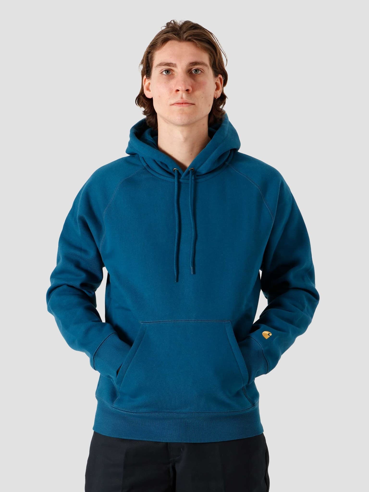 Hooded Chase Sweat Corse Gold I026384-88890