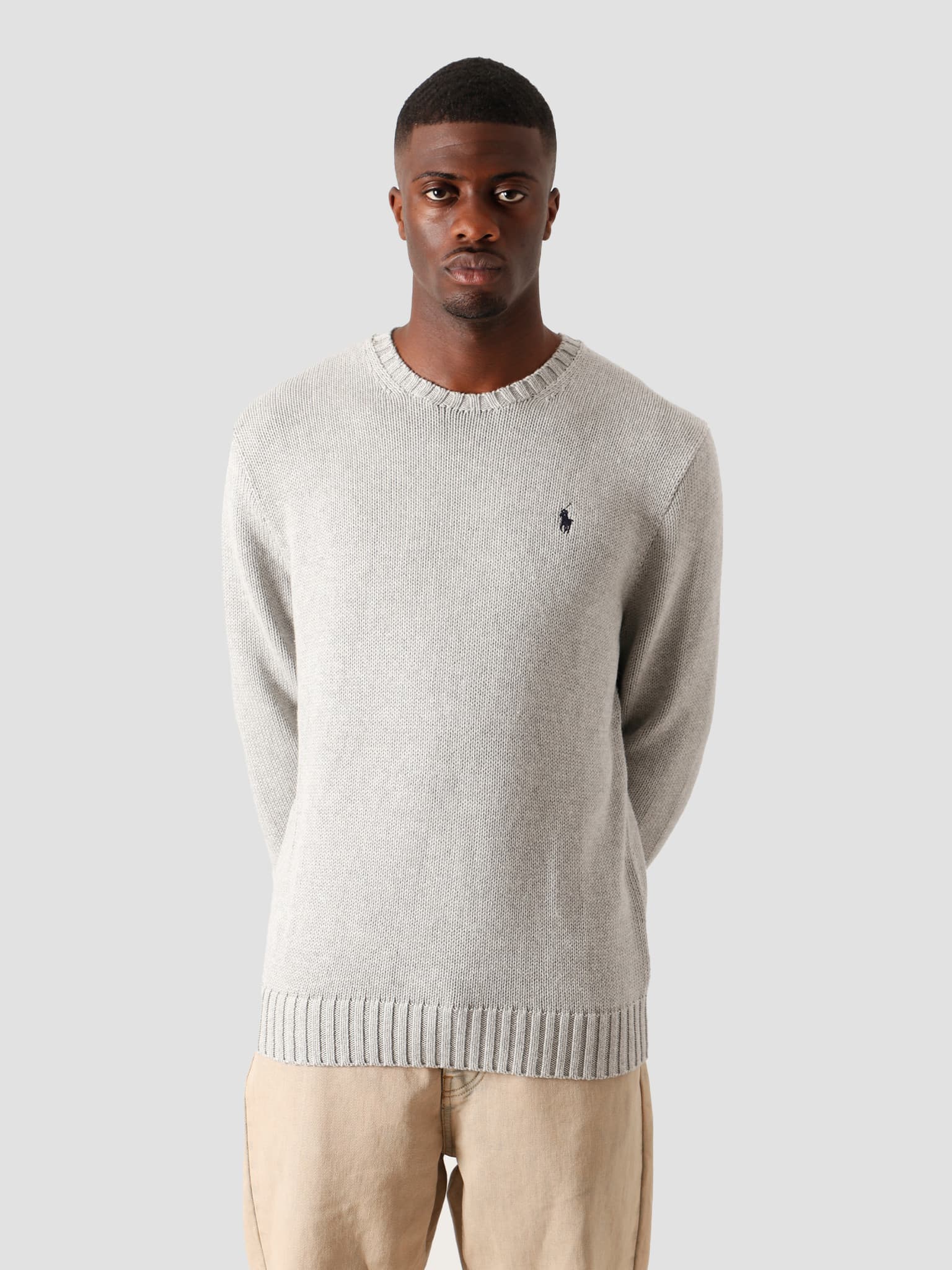 Cotton Sweater  Andover Grey Heather 710727573002