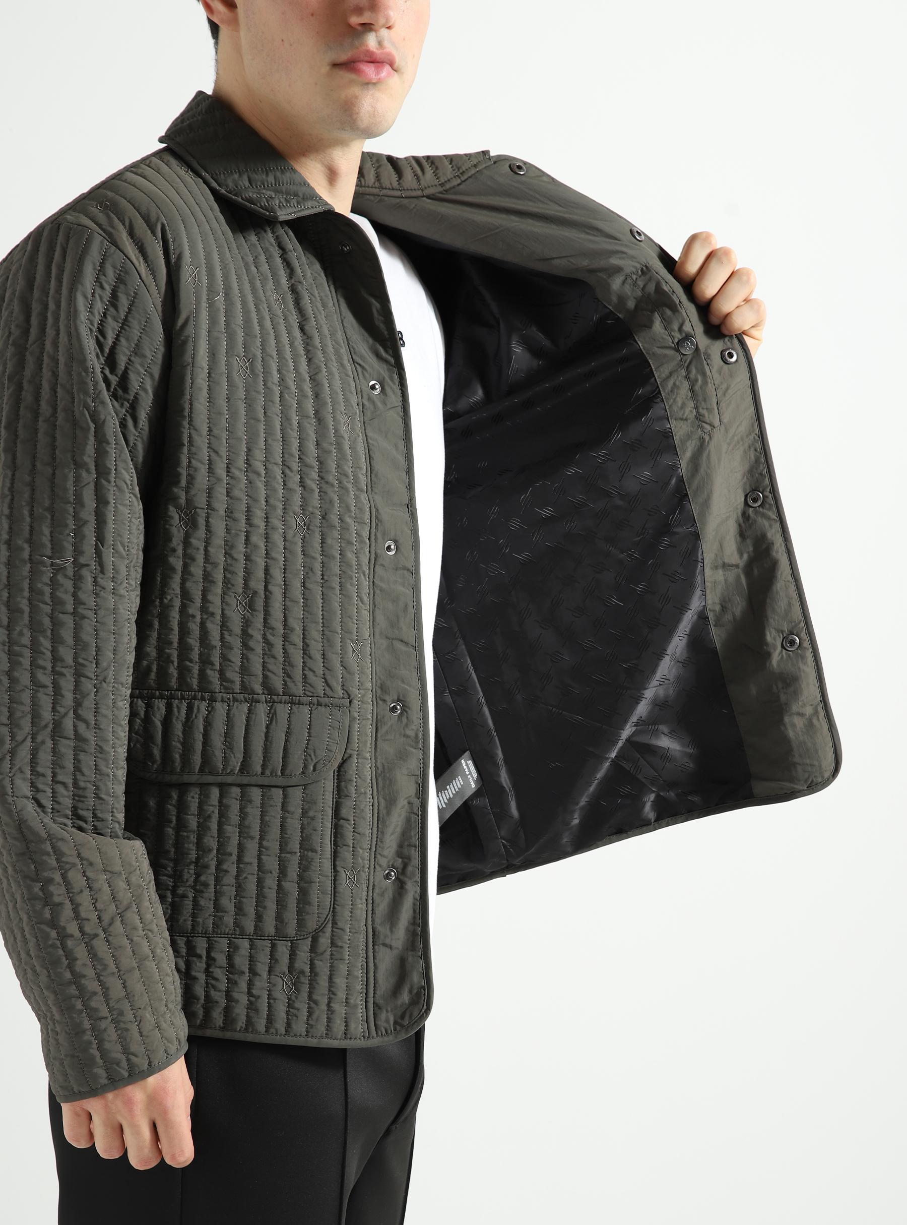 Zyer Quilted Relaxed Jacket Chimera Grey 2411021